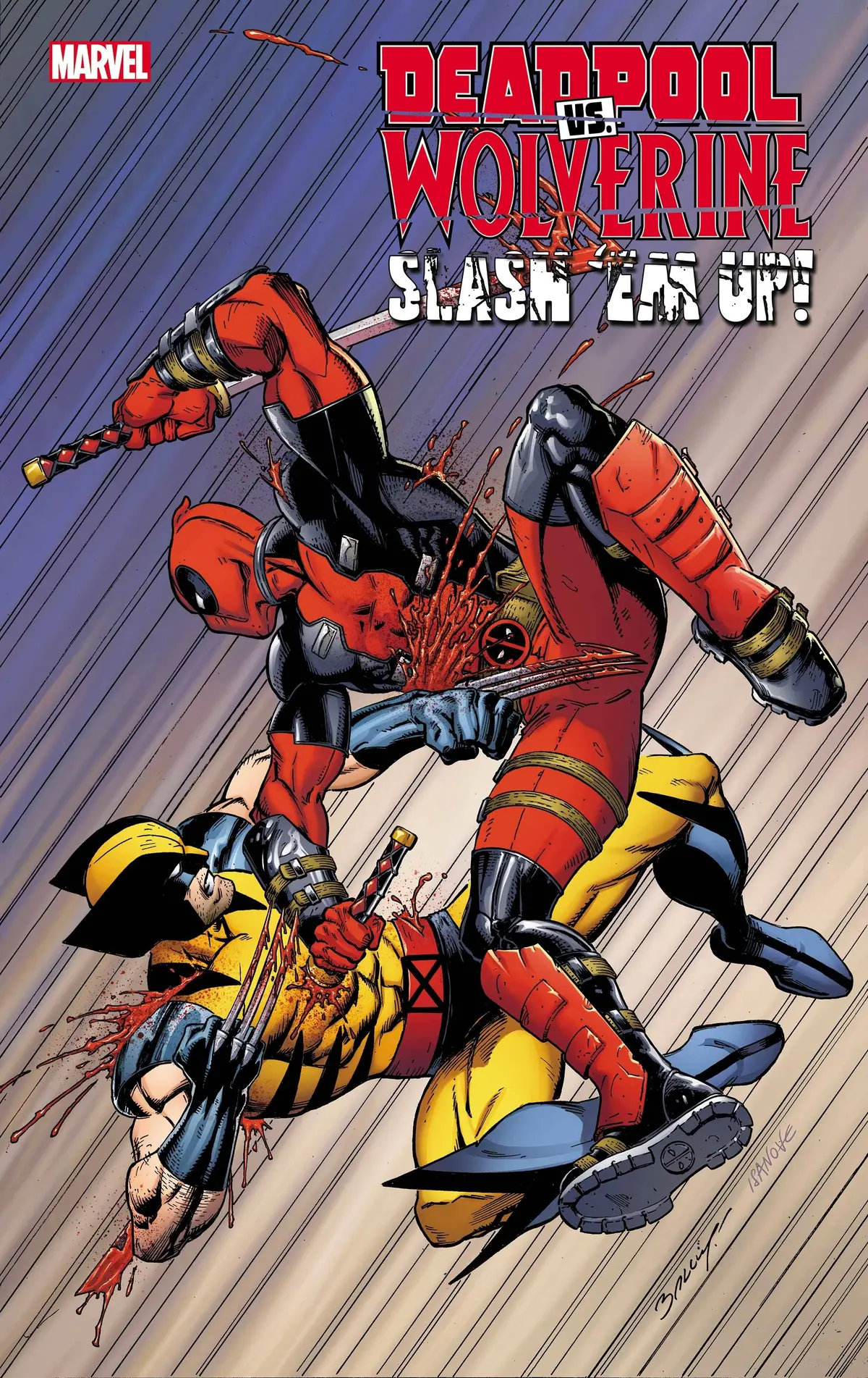 Deadpool Vs Wolverine Slash Em Up #1 Mark Bagley Var 1