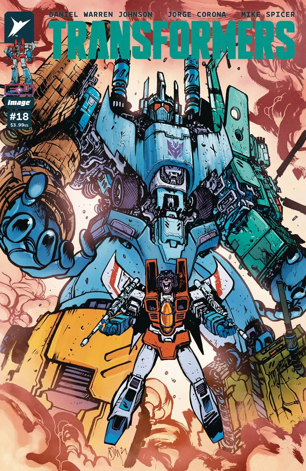 Transformers #18 Cvr A Johnson & Spicer 1