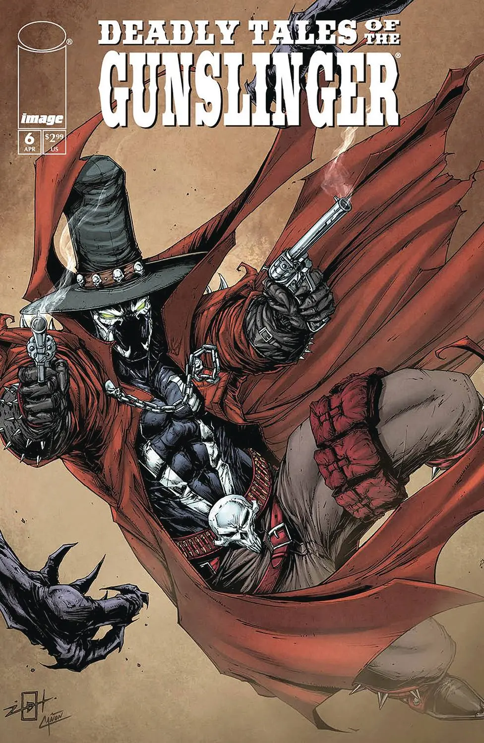 Deadly Tales Of Gunslinger Spawn #6 Cvr A Uribe 1