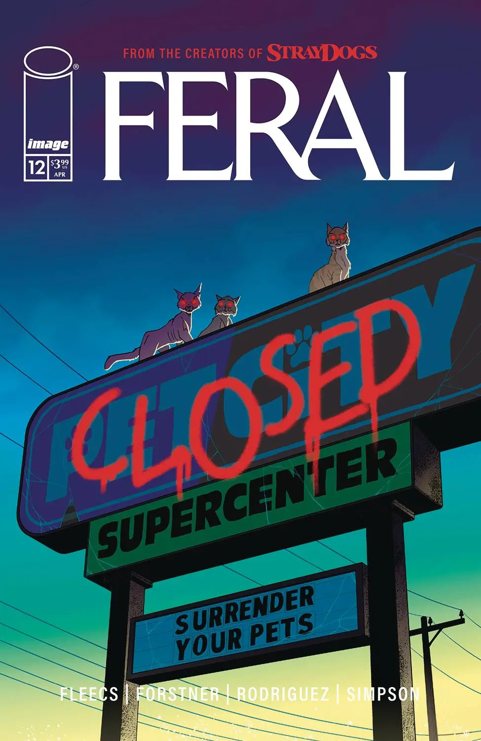 Feral #12 Cvr A Fleecs Forstner Rodriguez 1