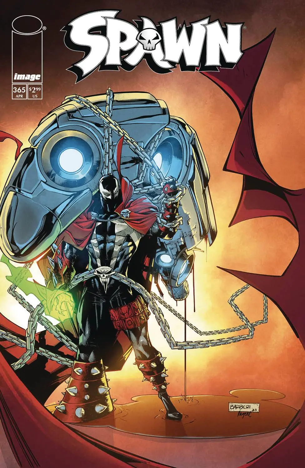 Spawn #365 Cvr A Barberi 1