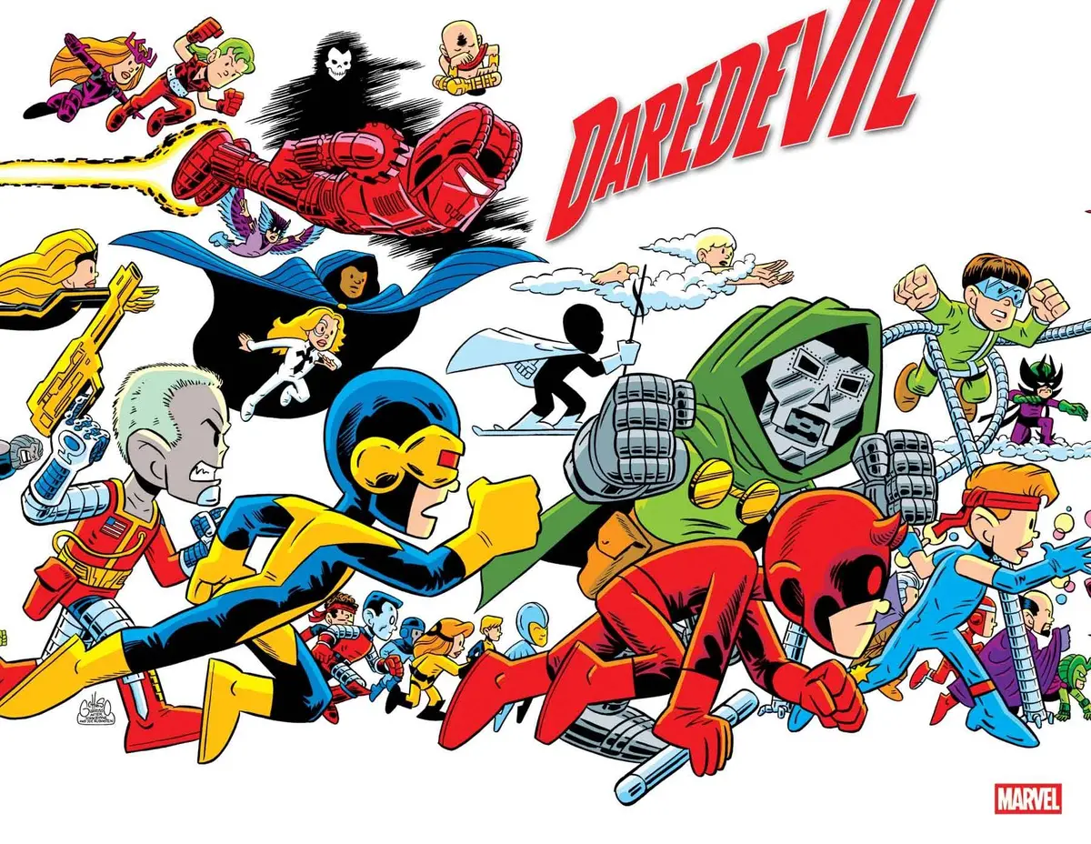Daredevil #20 Chris Giarrusso Connecting Sketch Var C 1