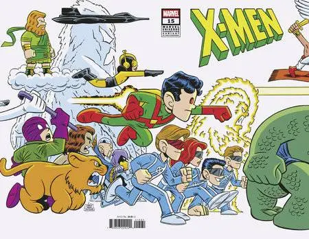 X-Men #15 Chris Giarrusso Marvel Universe Connect Var O 1