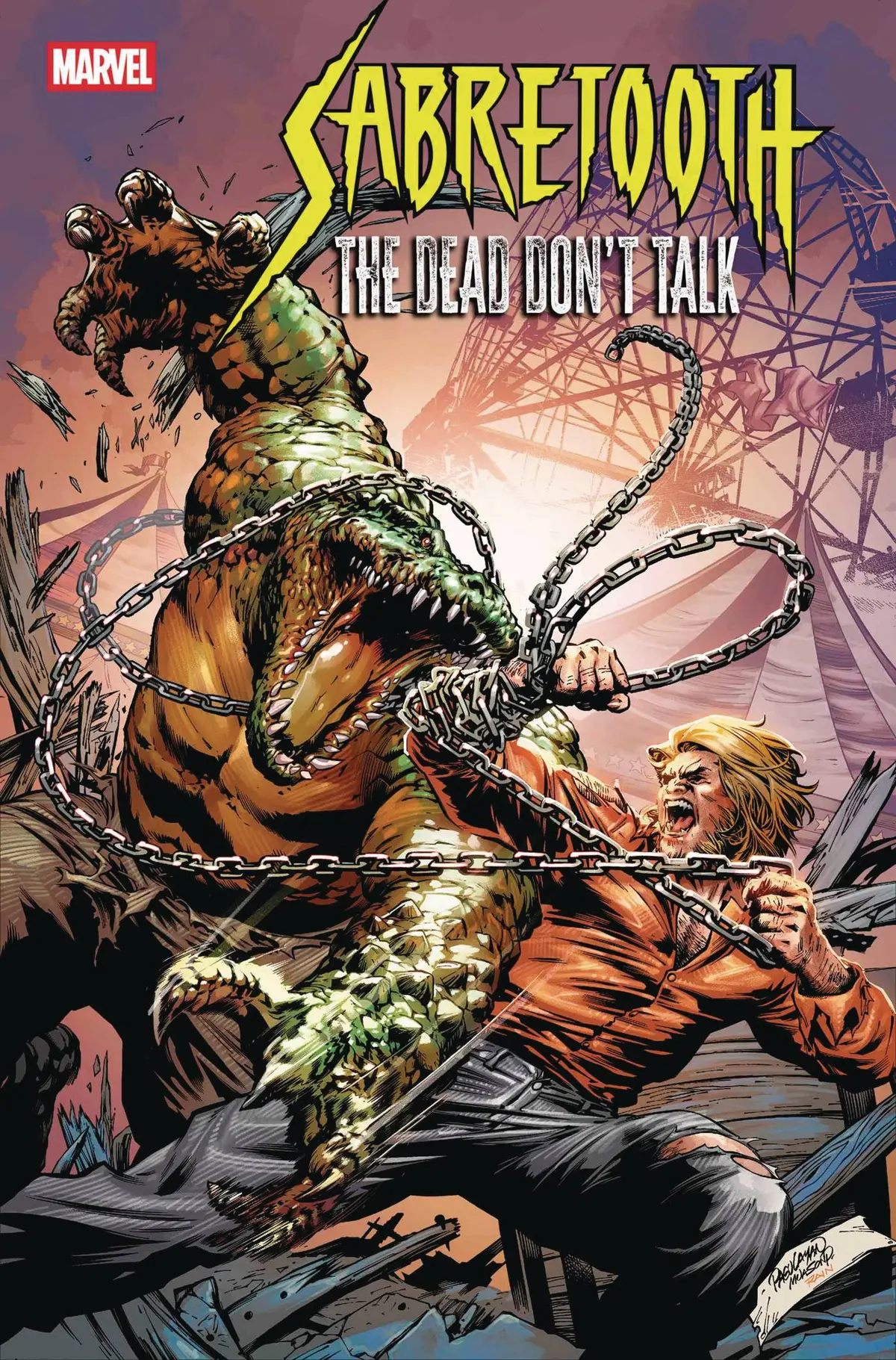 Sabretooth The Dead Dont Talk #5 (Of 5) 1