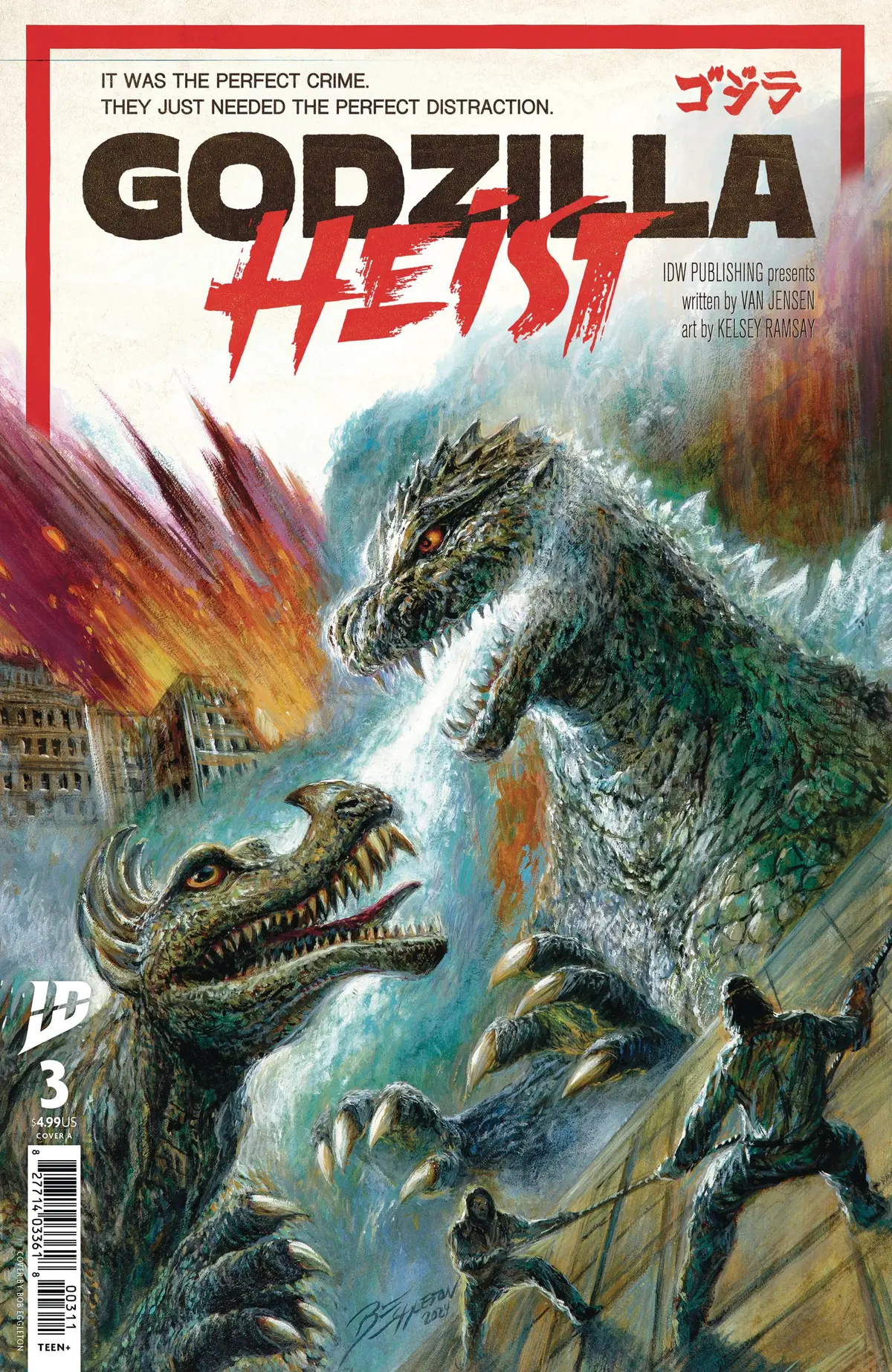 Godzilla Heist #3 Cvr A Eggleton 1