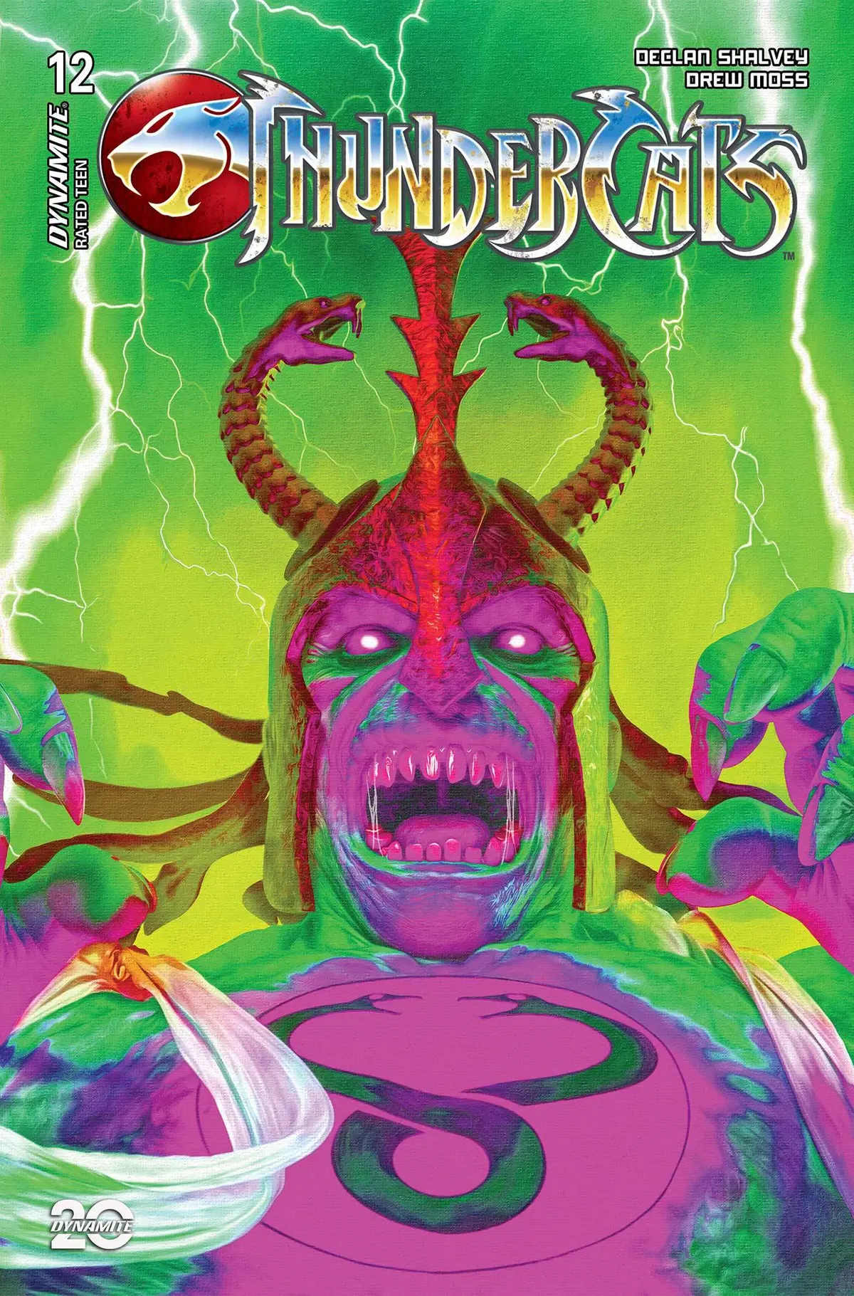 Thundercats #12 Cvr X Foc Bonus Spears Ultraviolet 1
