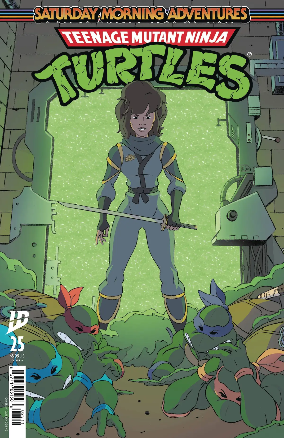 Tmnt Saturday Morning Adv #25 Cvr A Schoening 1