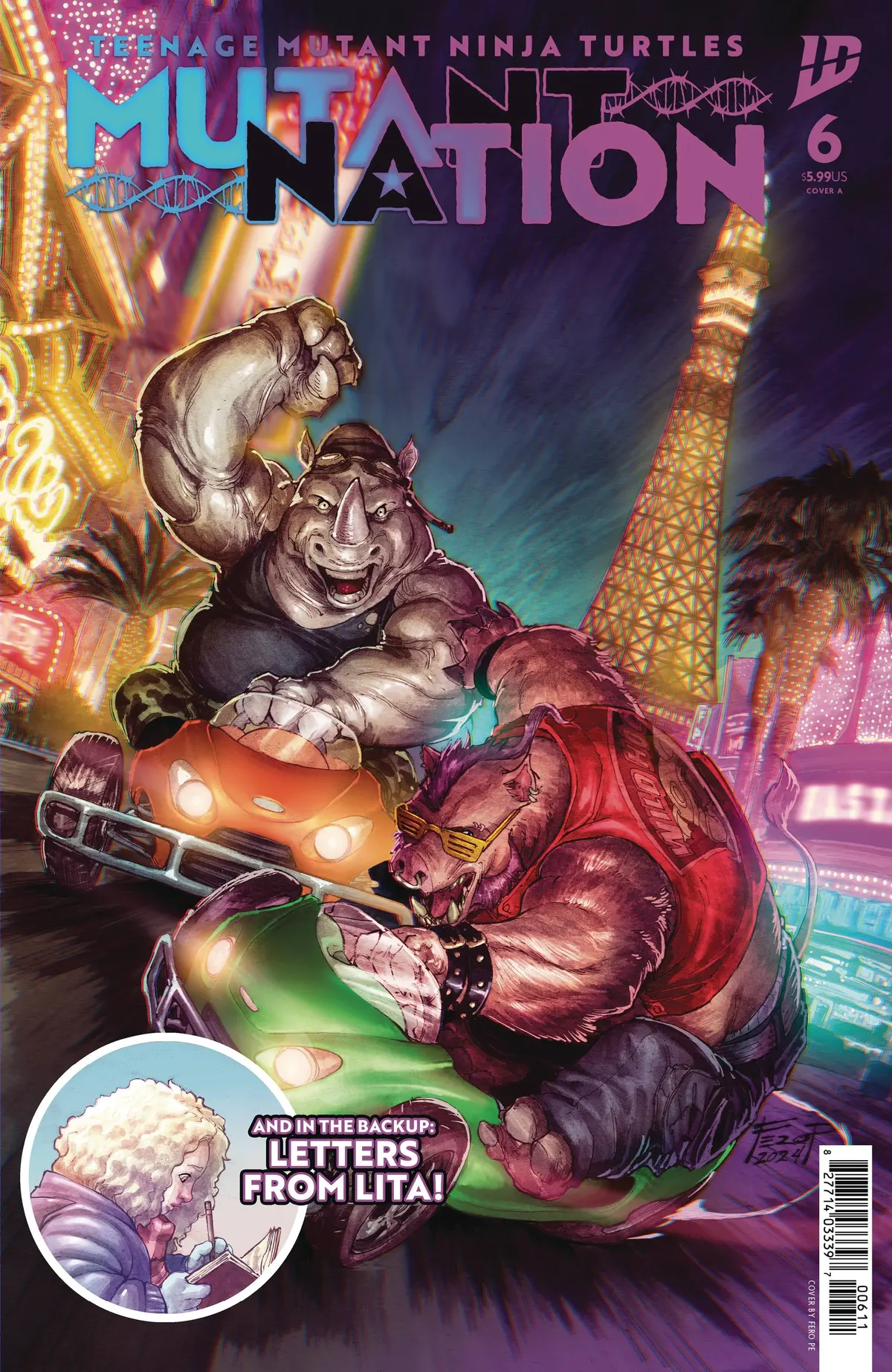 Tmnt Mutant Nation #6 Cvr A Pe 1