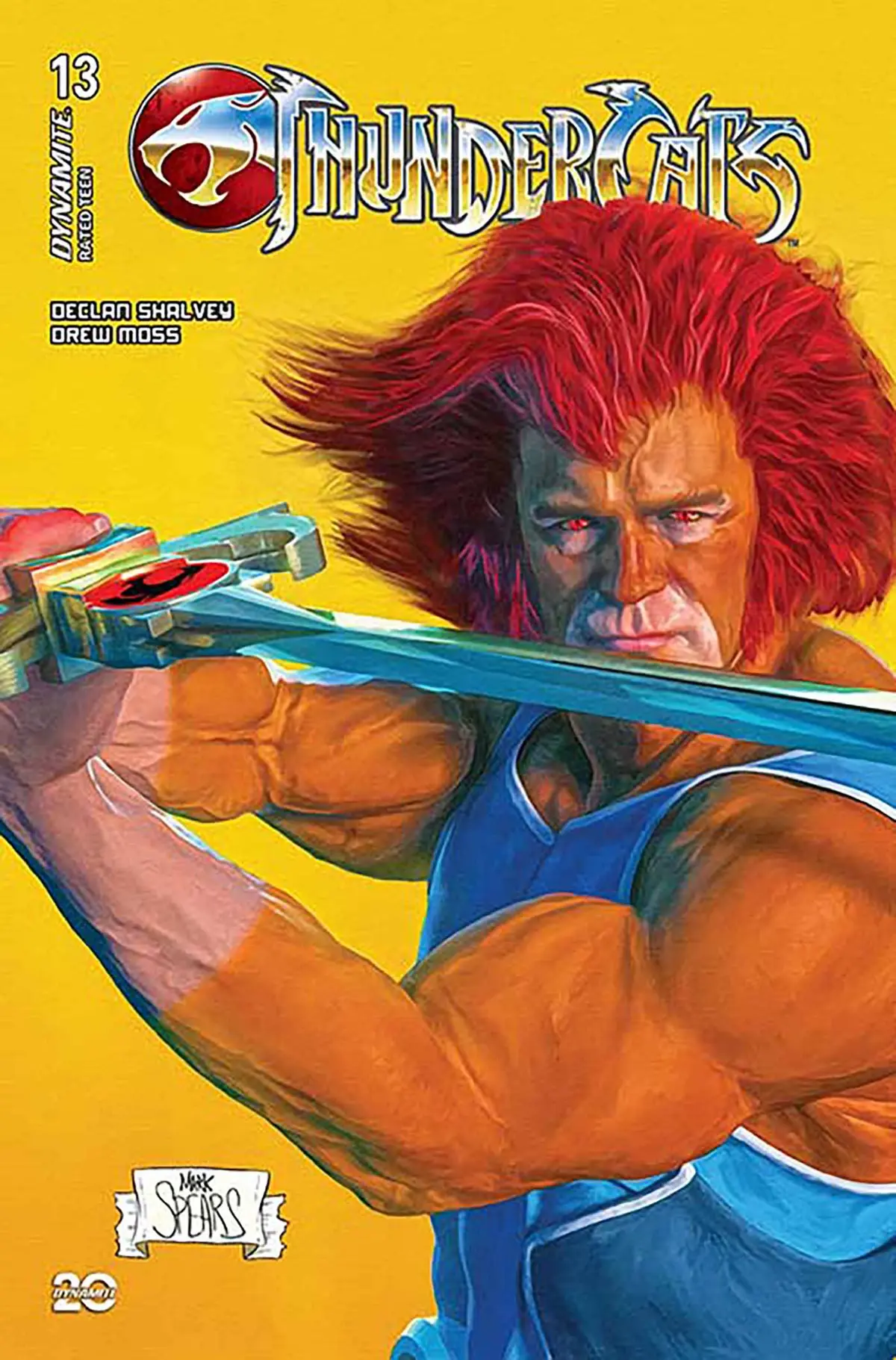 Thundercats #13 Cvr X Foc Spears Foil 1