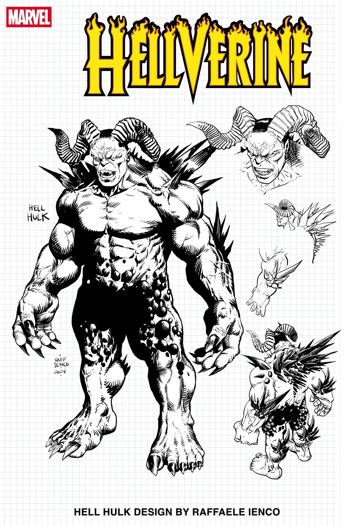 Hellverine #6 10 Copy Incv Raffaele Ienco Design Var 1