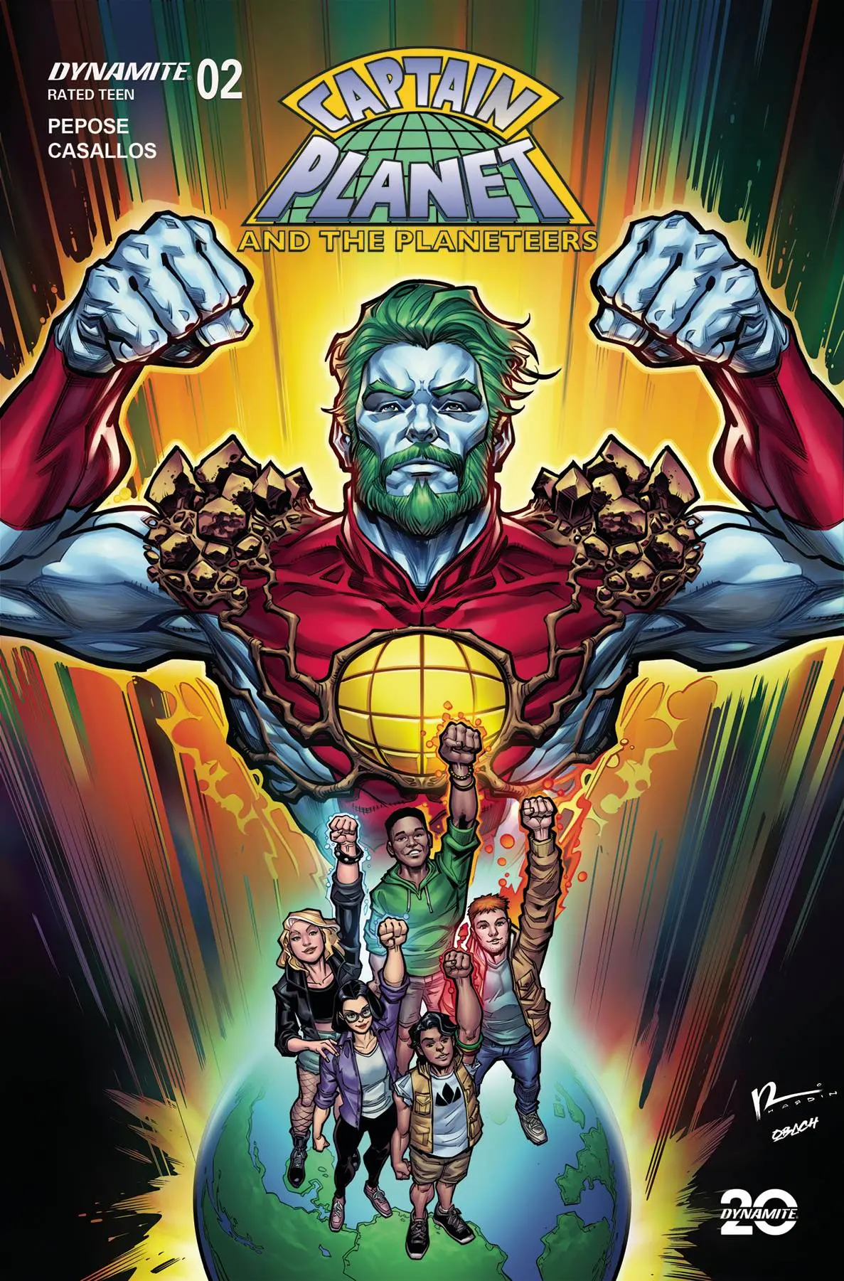 Captain Planet #2 Cvr A Hardin (6/4/25) 1