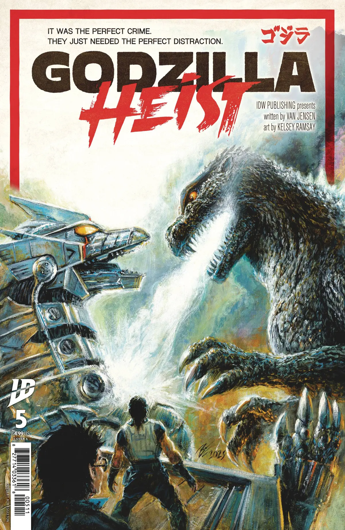 Godzilla Heist #5 Cvr A Eggleton 1