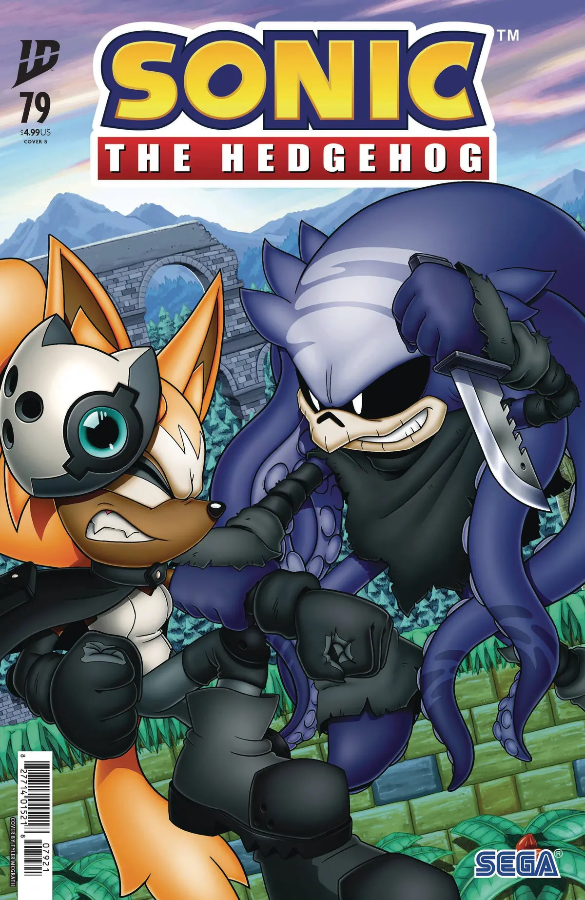 Sonic The Hedgehog #79 Cvr B Mcgrath 1