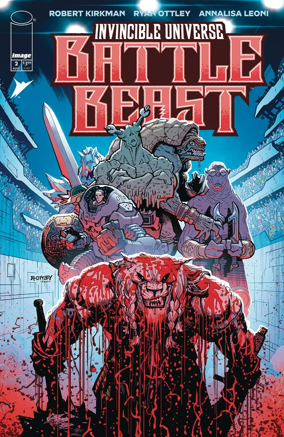 Invincible Universe Battle Beast #2 Cvr A Ottley Leoni 1