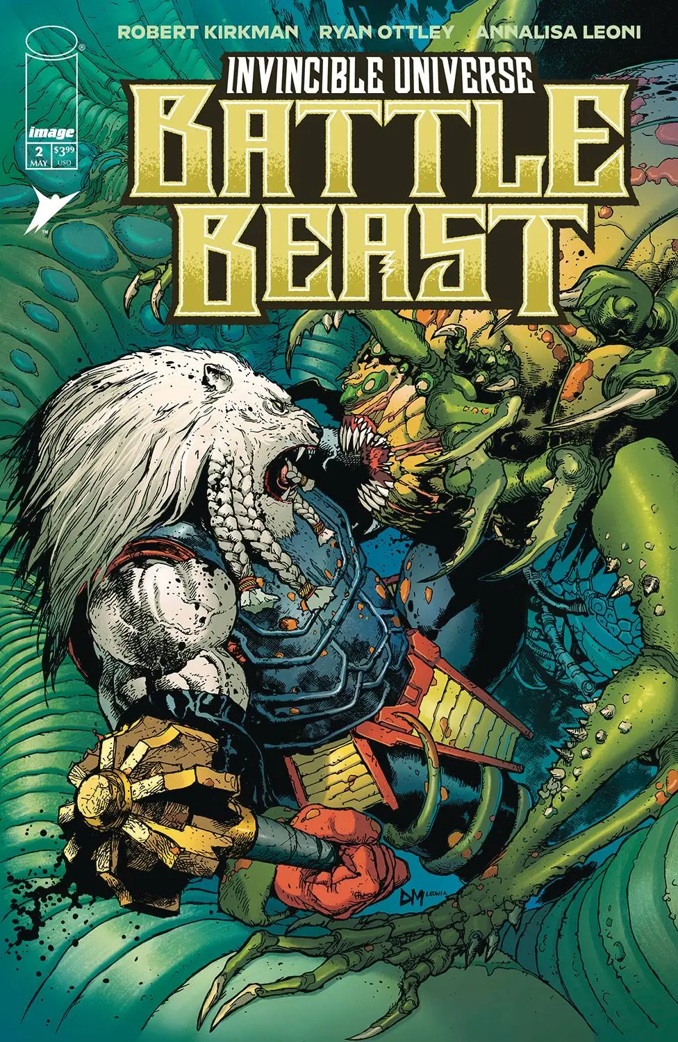 Invincible Universe Battle Beast #2 Cvr B Mahnke Leoni Var 1