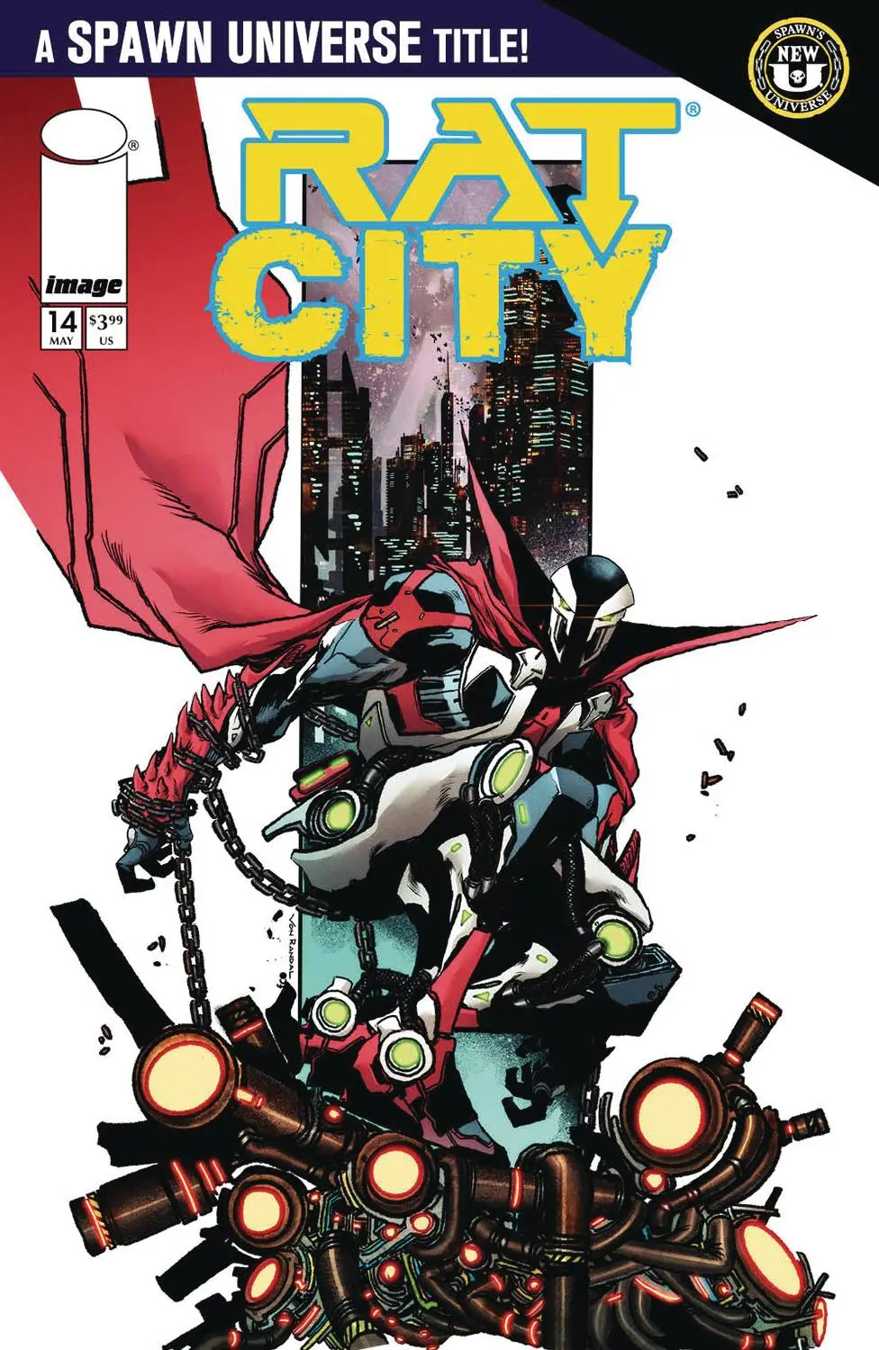 Spawn Rat City #14 Cvr B Von Randal Var (5/28/2025) 1