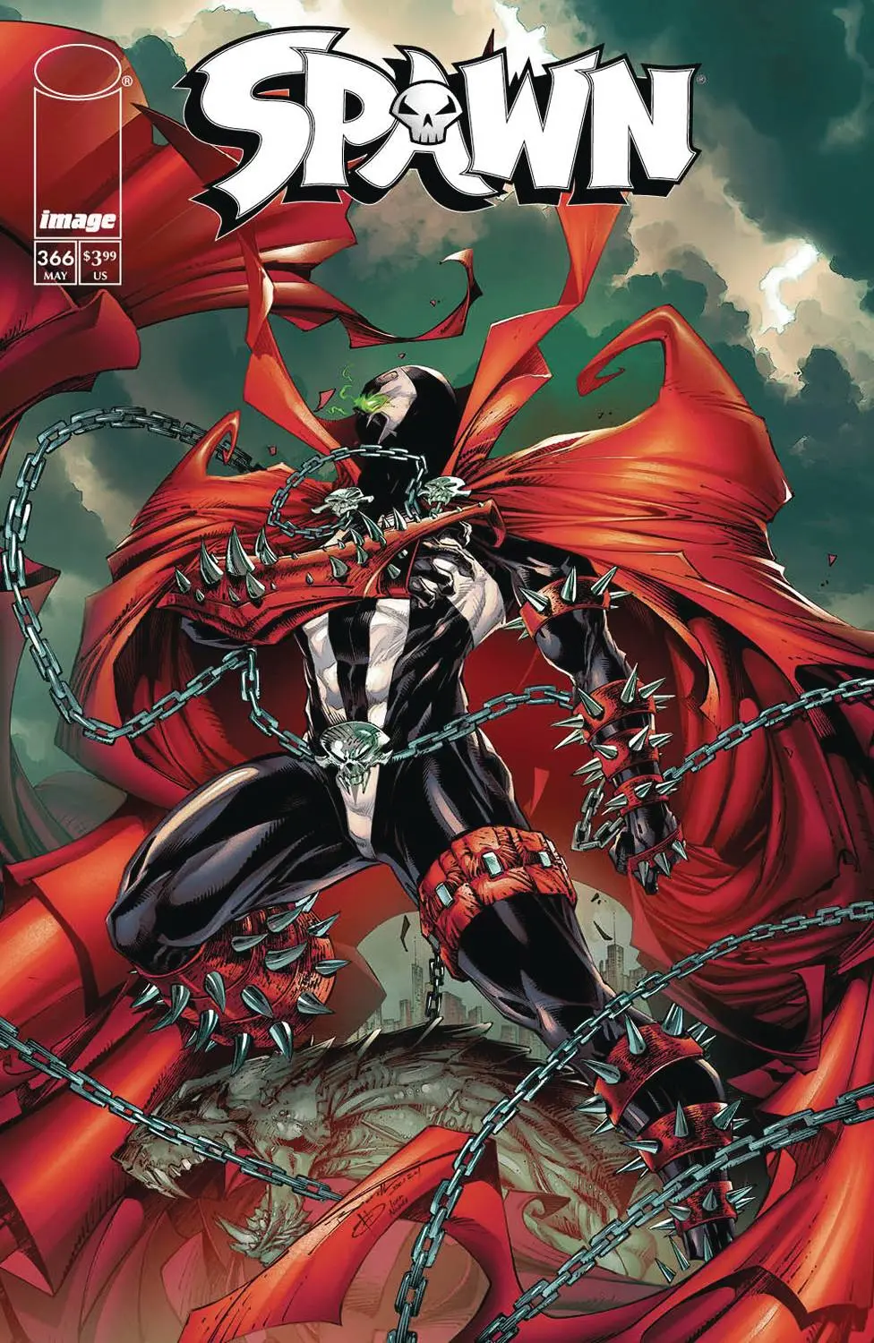 Spawn #366 Cvr A Brett Booth 1