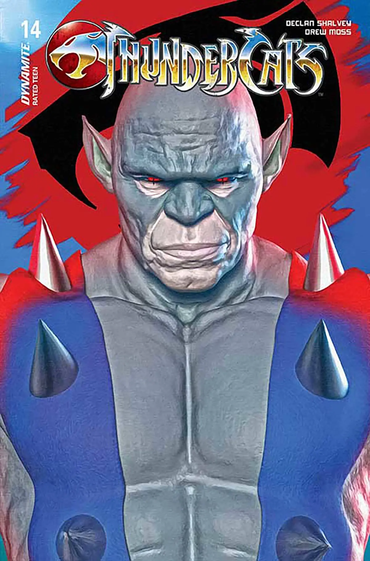 Thundercats #14 Cvr W Foc Bonus Spears Red Bkgr 1
