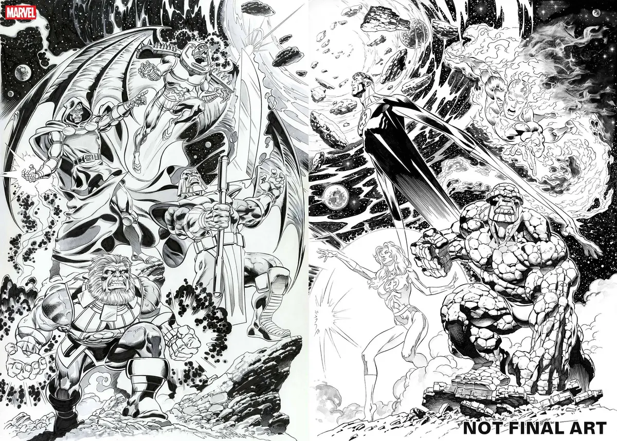 Fantastic Four #1 25 Copy Incv Claudio Castellini Var 1