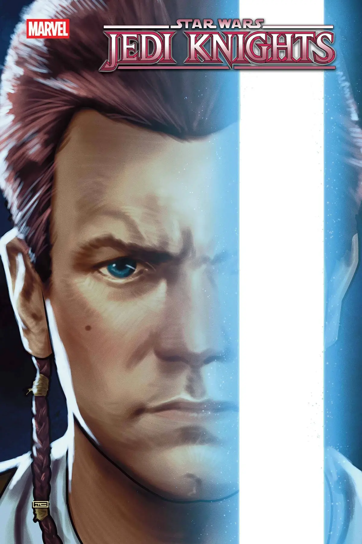 Star Wars Jedi Knights #4 Taurin Clarke Lightsaber Var 1