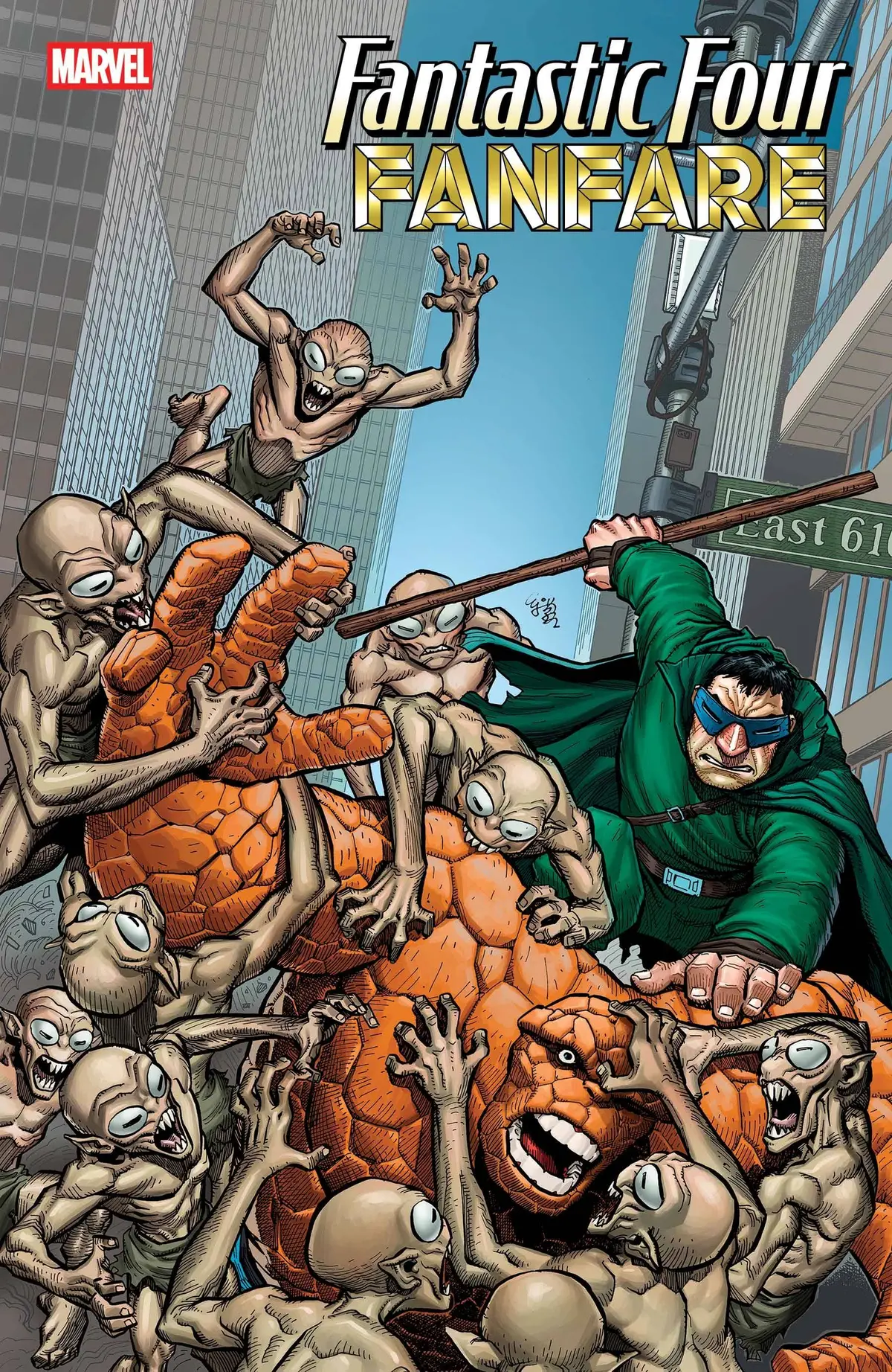 Fantastic Four Fanfare #2 E.J. Su Bring On The Bad Guys Var 1