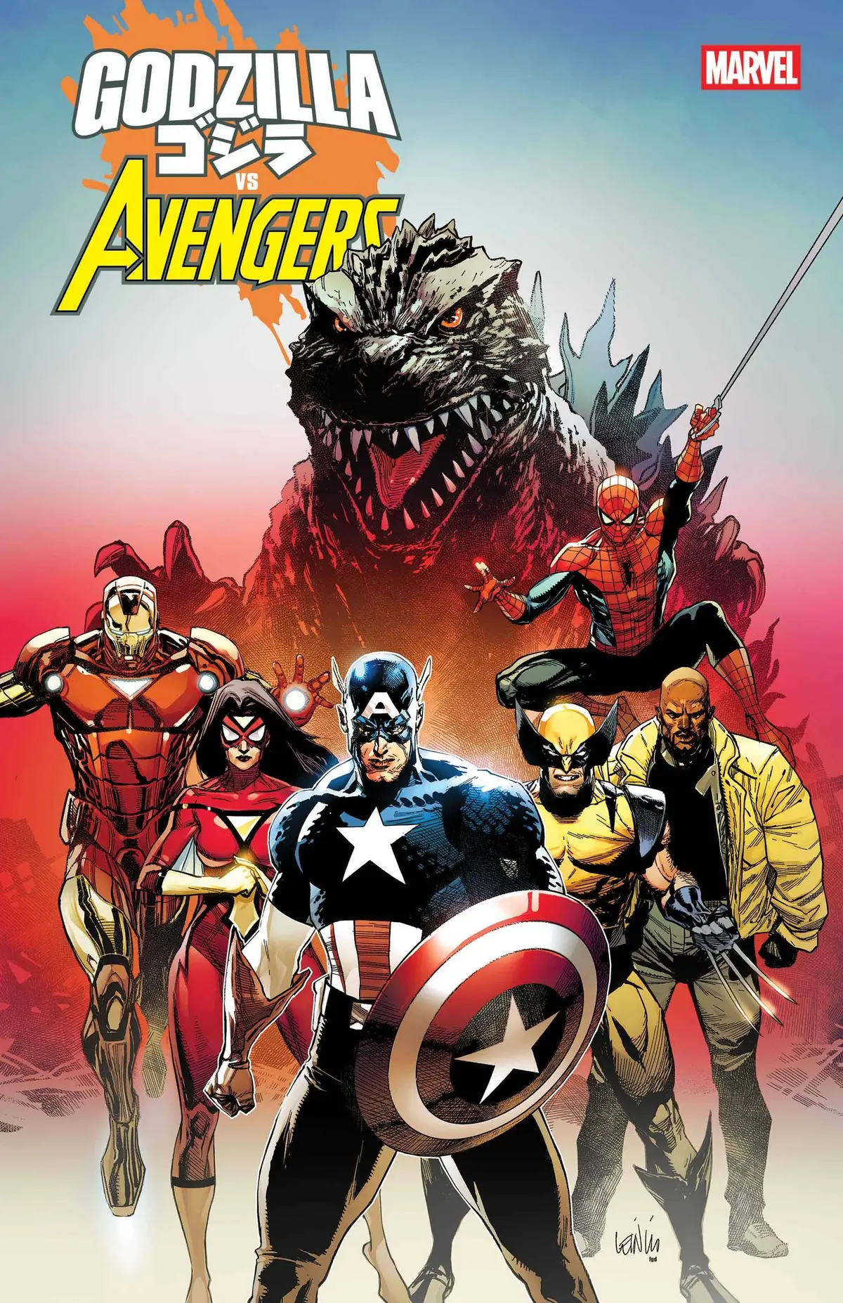 Godzilla Vs Avengers #1 1