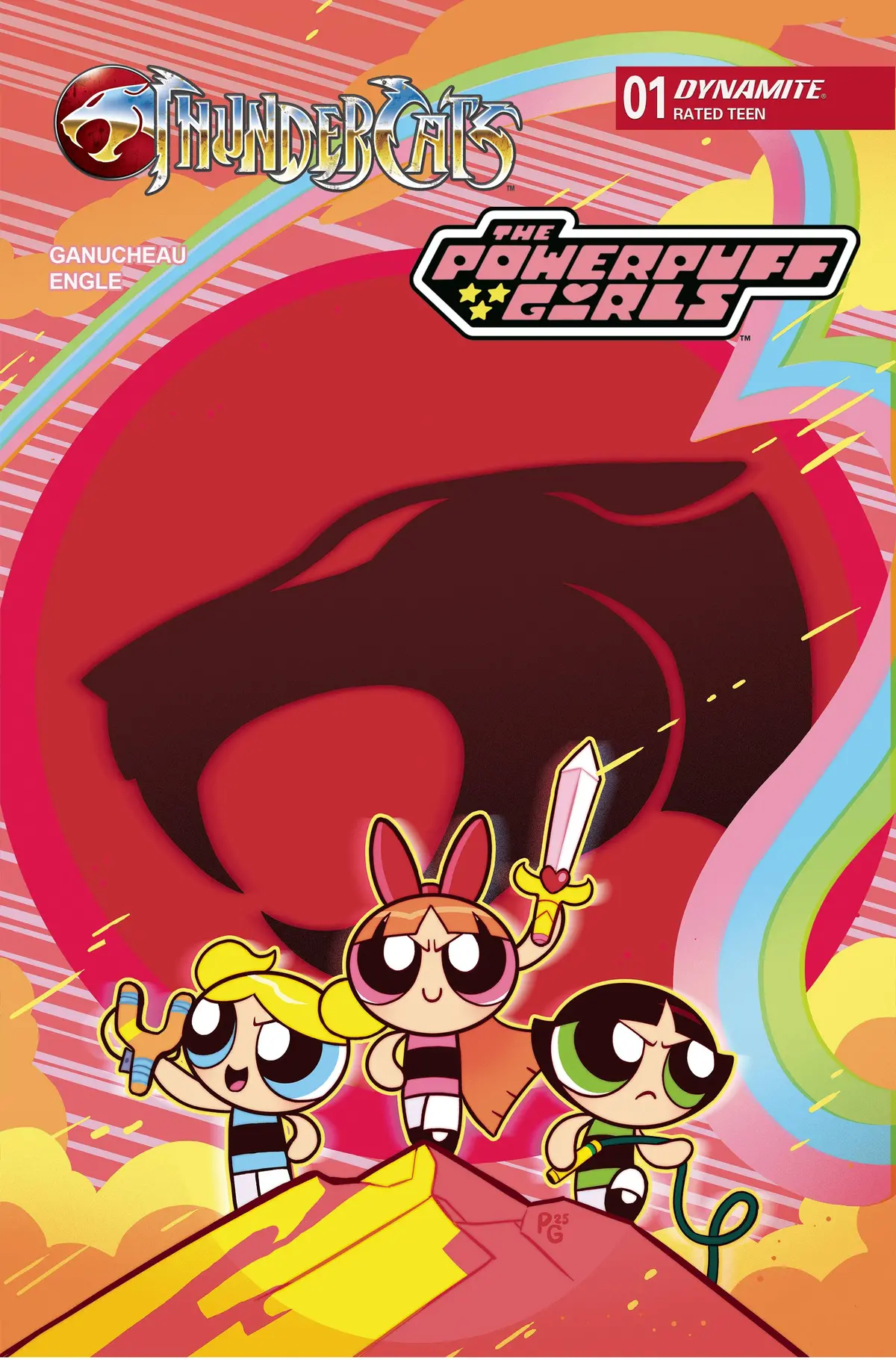 Thundercats Powerpuff Girls #1 Cvr A Ganucheau 1