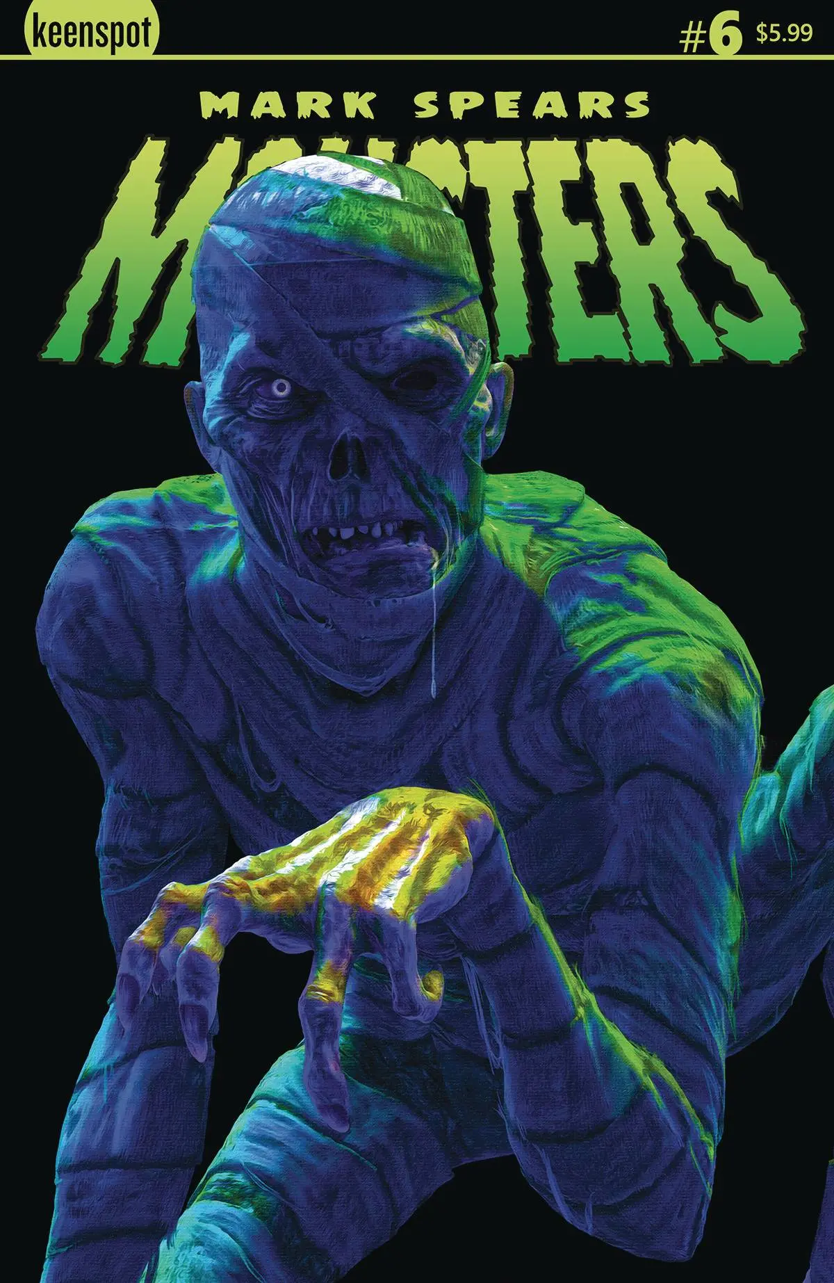 Mark Spears Monsters #6 Cvr B Cursed Mummy 1