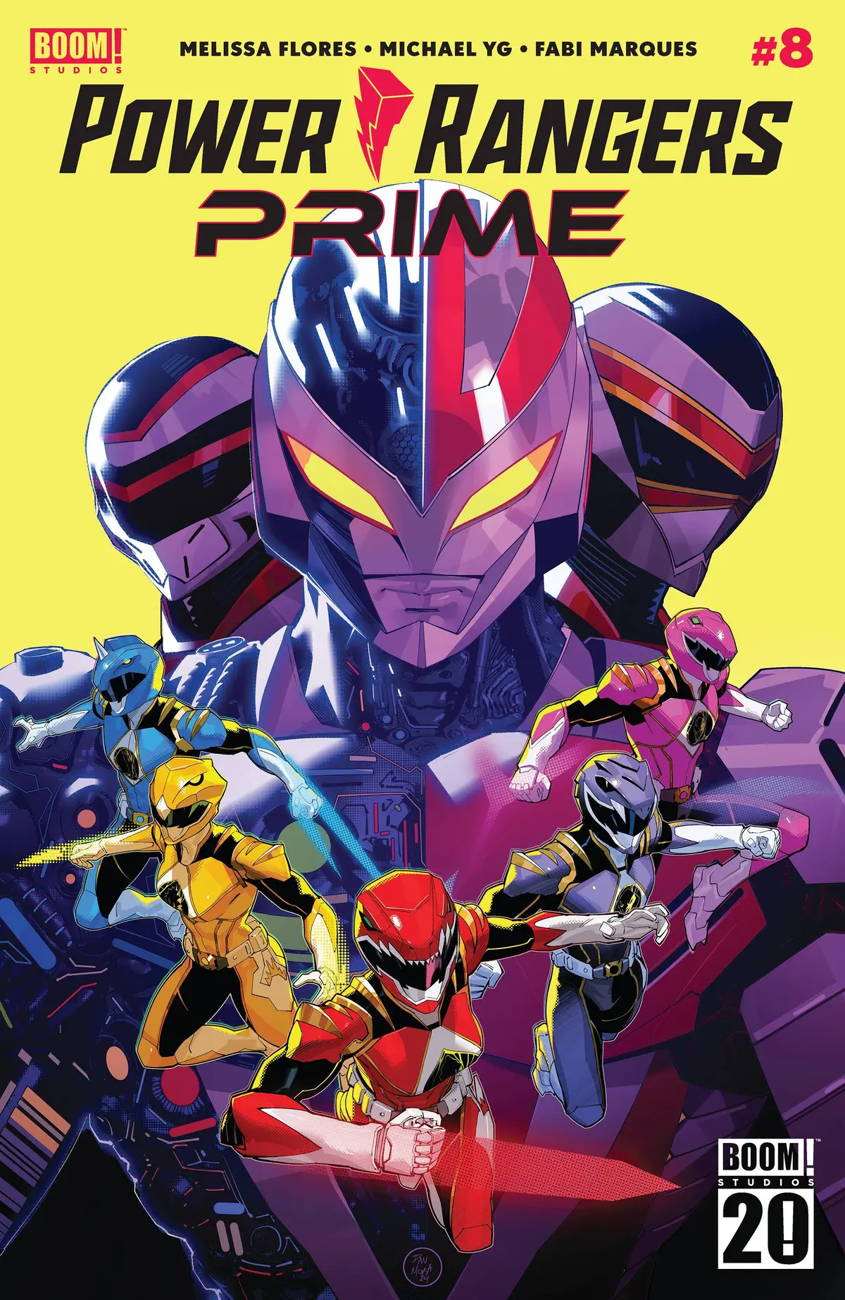 Power Rangers Prime #8 Cvr A Mora 1