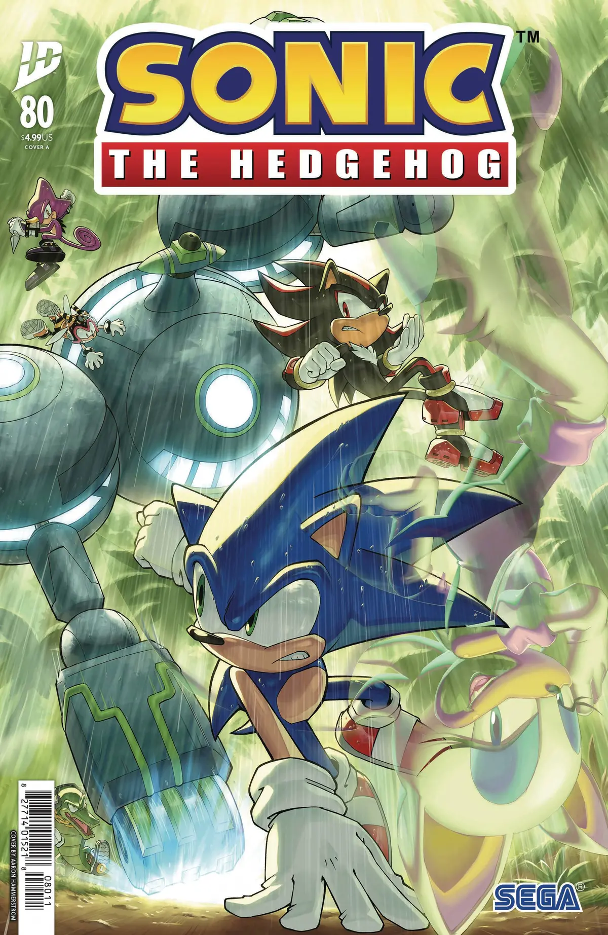 Sonic The Hedgehog #80 Cvr A Hammerstrom 1
