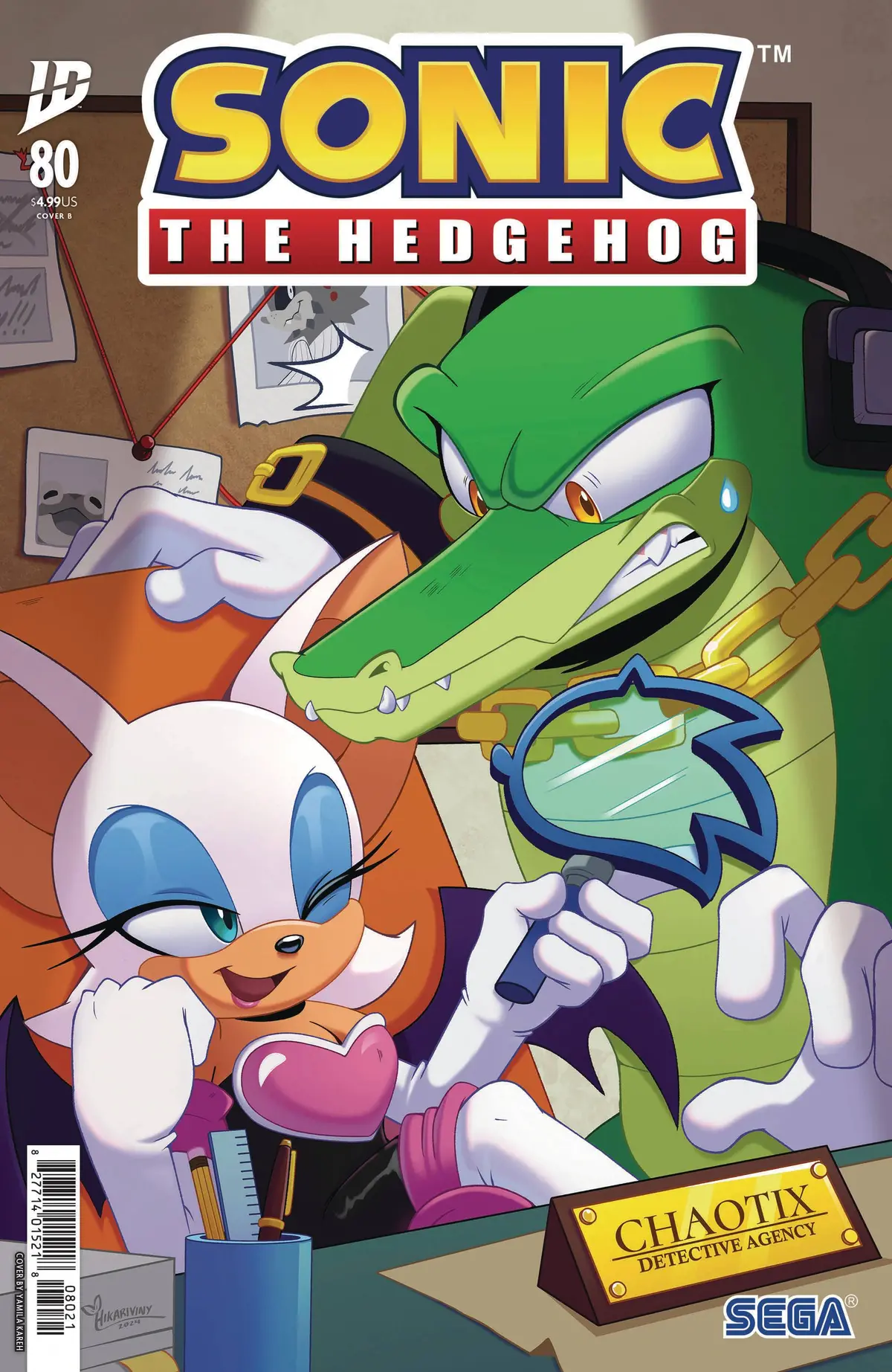 Sonic The Hedgehog #80 Cvr B Kareh 1
