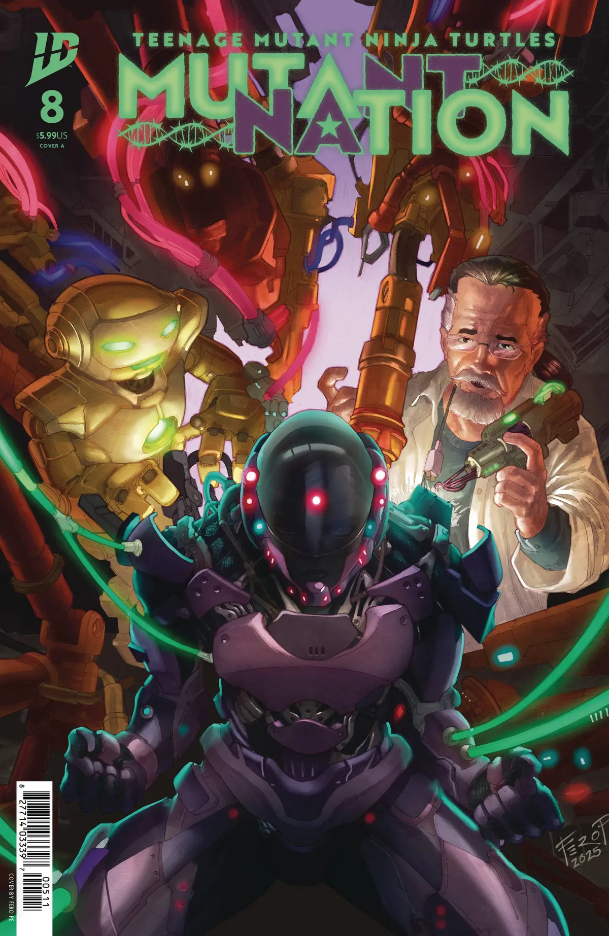Tmnt Mutant Nation #8 Cvr A Pe 1