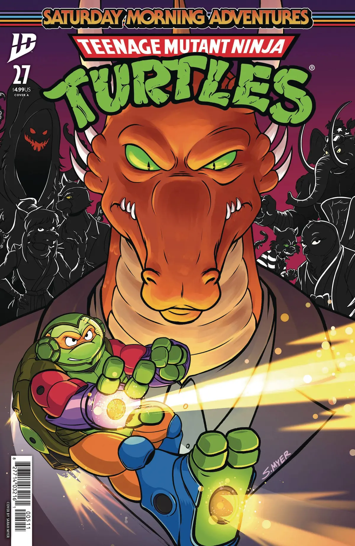 Tmnt Saturday Morning Adv #27 Cvr A Myer 1