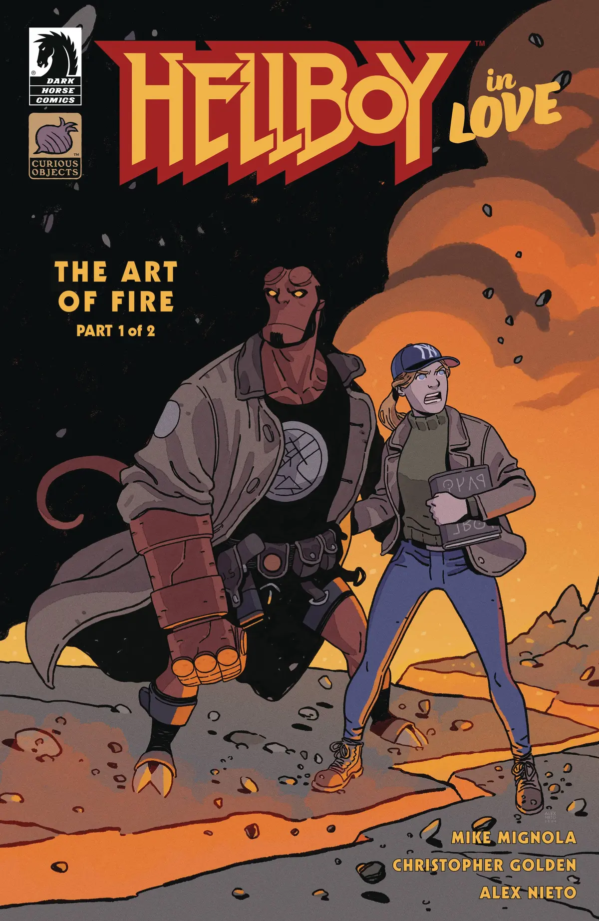 Hellboy In Love Art Of Fire #1 1
