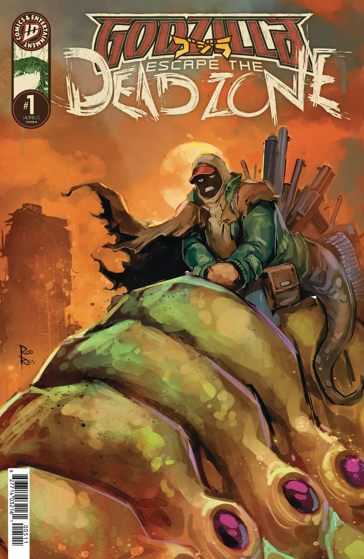 Godzilla Escape Deadzone #1 Cvr B Reis 1