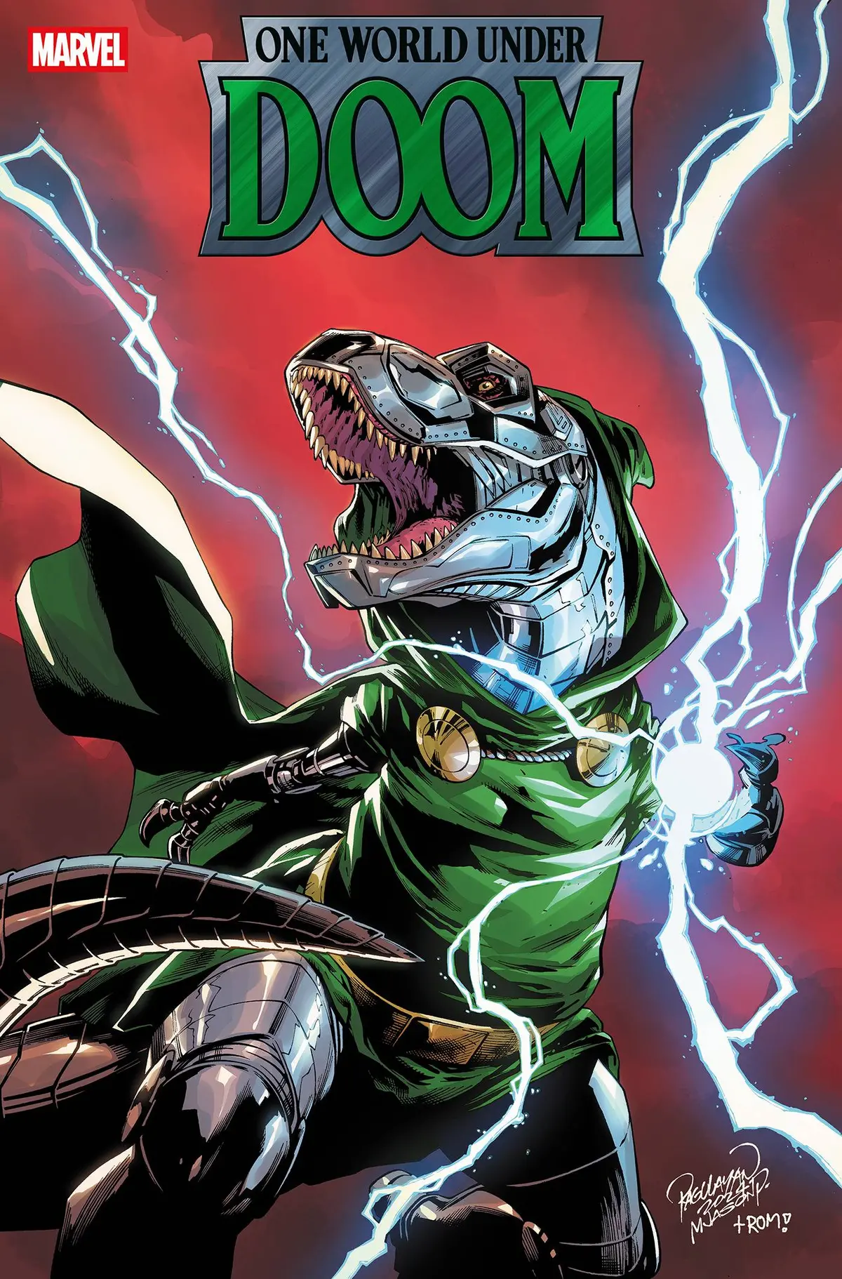 One World Under Doom #6 (Of 9) Carlo Pagulayan Doomasaur Var 1