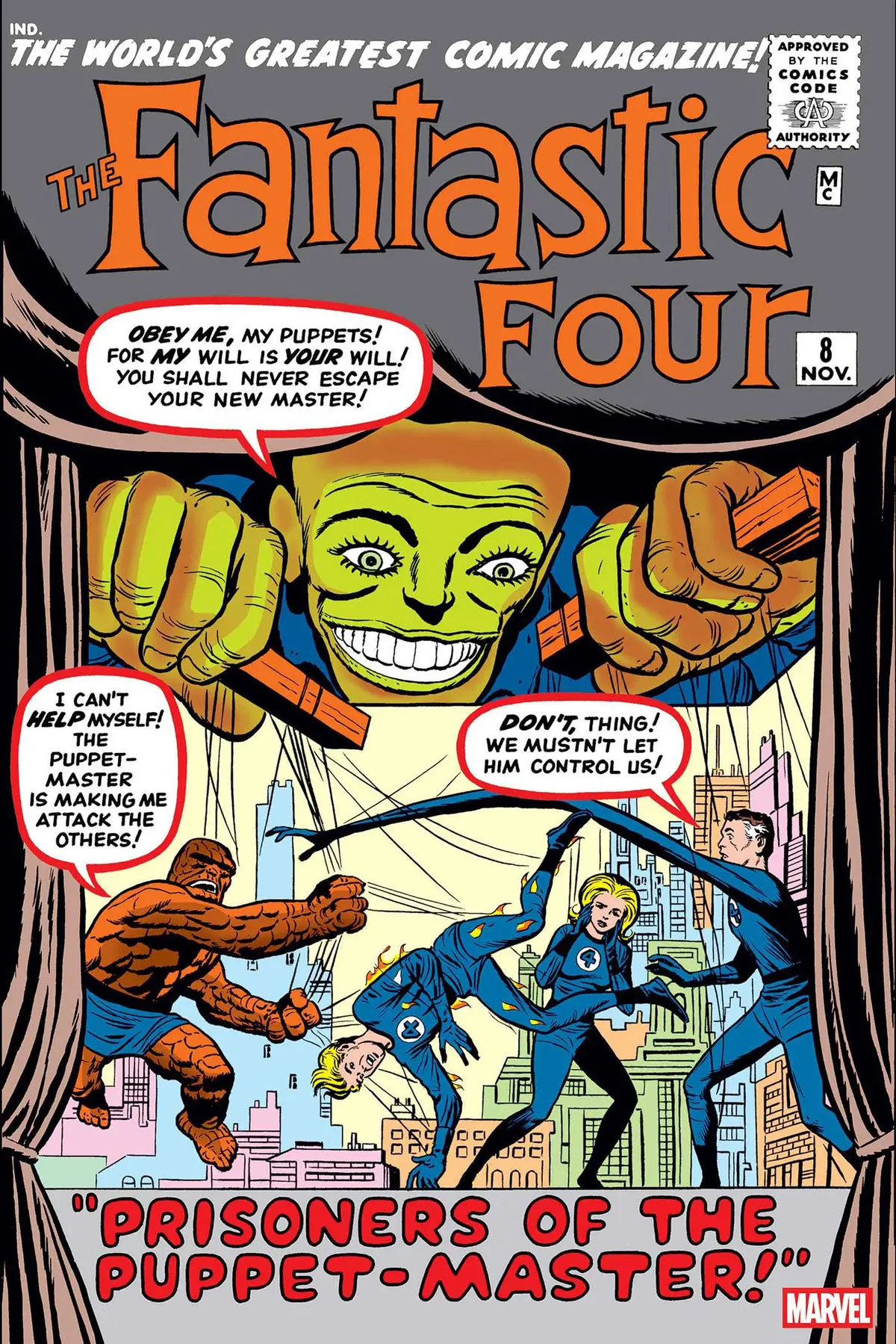 Fantastic Four Facsimile Ed #8 Foil Var 1