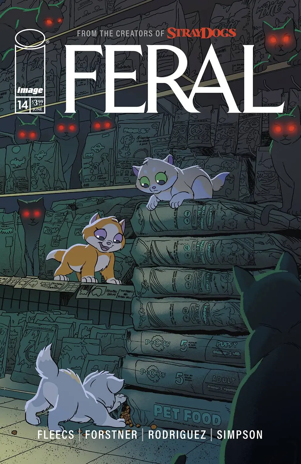 Feral #14 Cvr A Trish Forstner & Tony Fleecs 1
