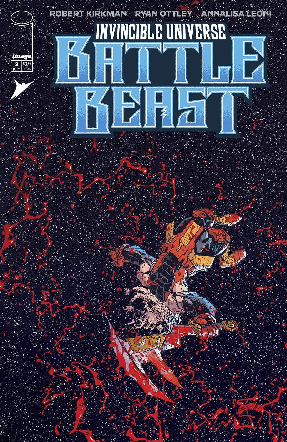 Invincible Universe Battle Beast #3 Cvr A Ottley Leoni 1