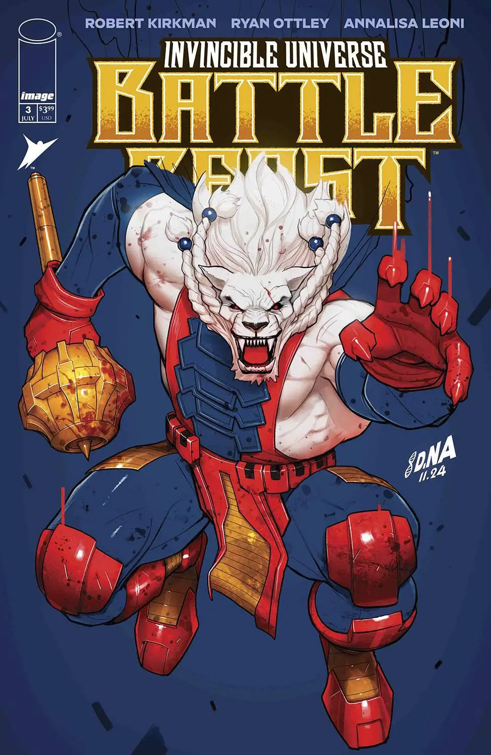 Invincible Universe Battle Beast #3 Cvr B David Nakayama Var 1