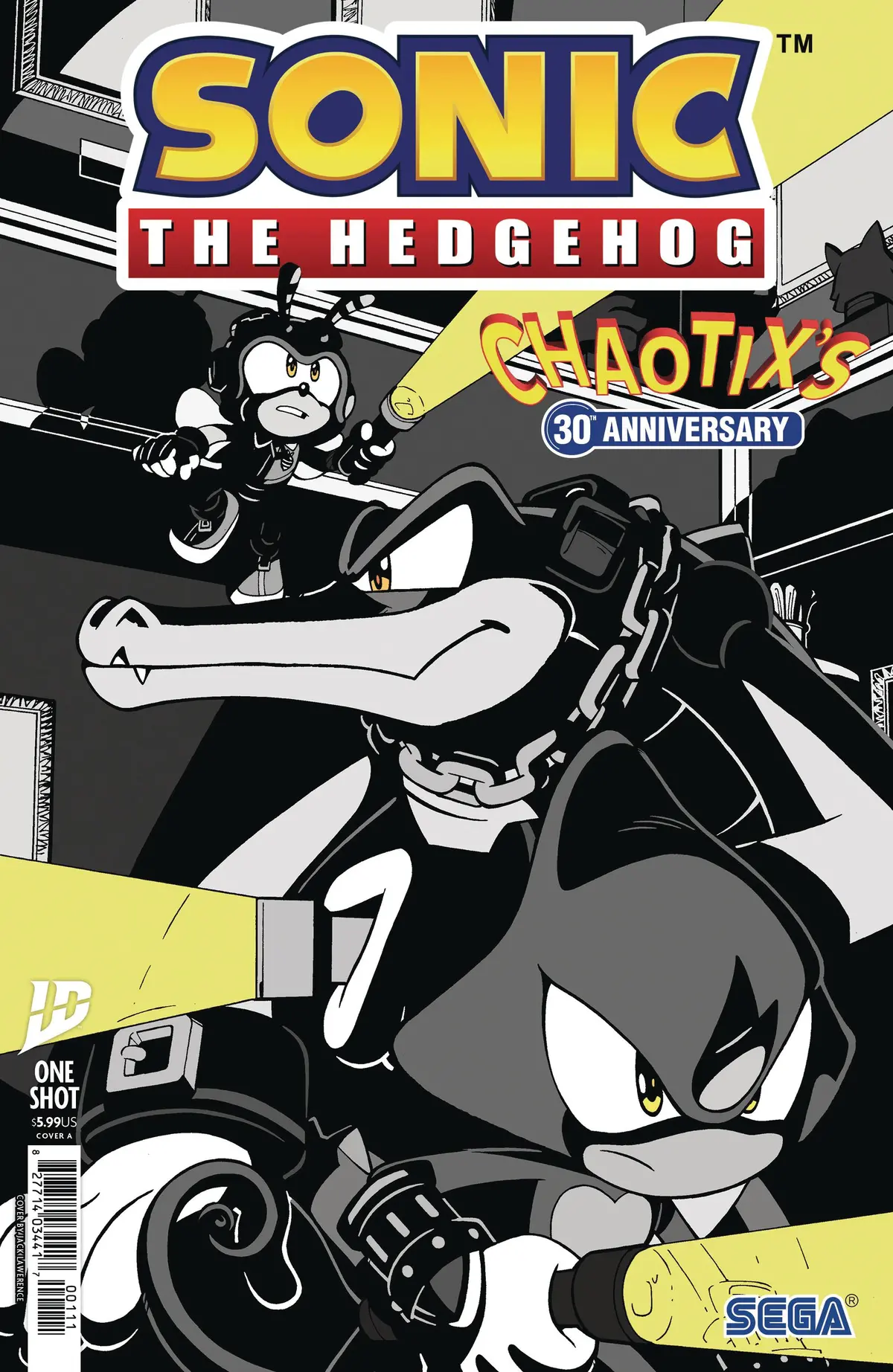 Sonic The Hedgehog Chaotix 30Th Anniv Oneshot #1 Cvr A Lawre 1