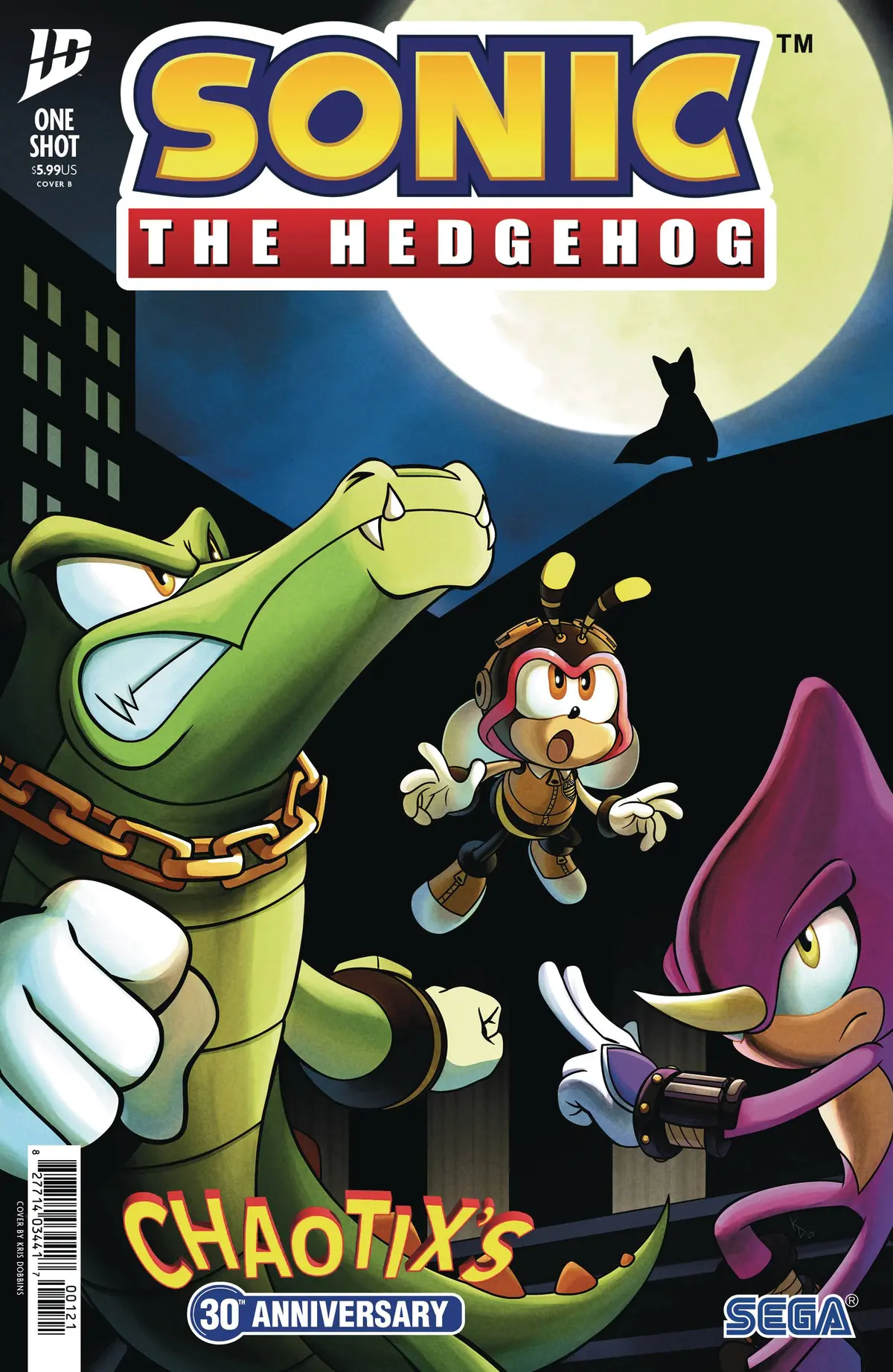 Sonic The Hedgehog Chaotix 30Th Anniv Oneshot #1 Cvr B Dobbi 1