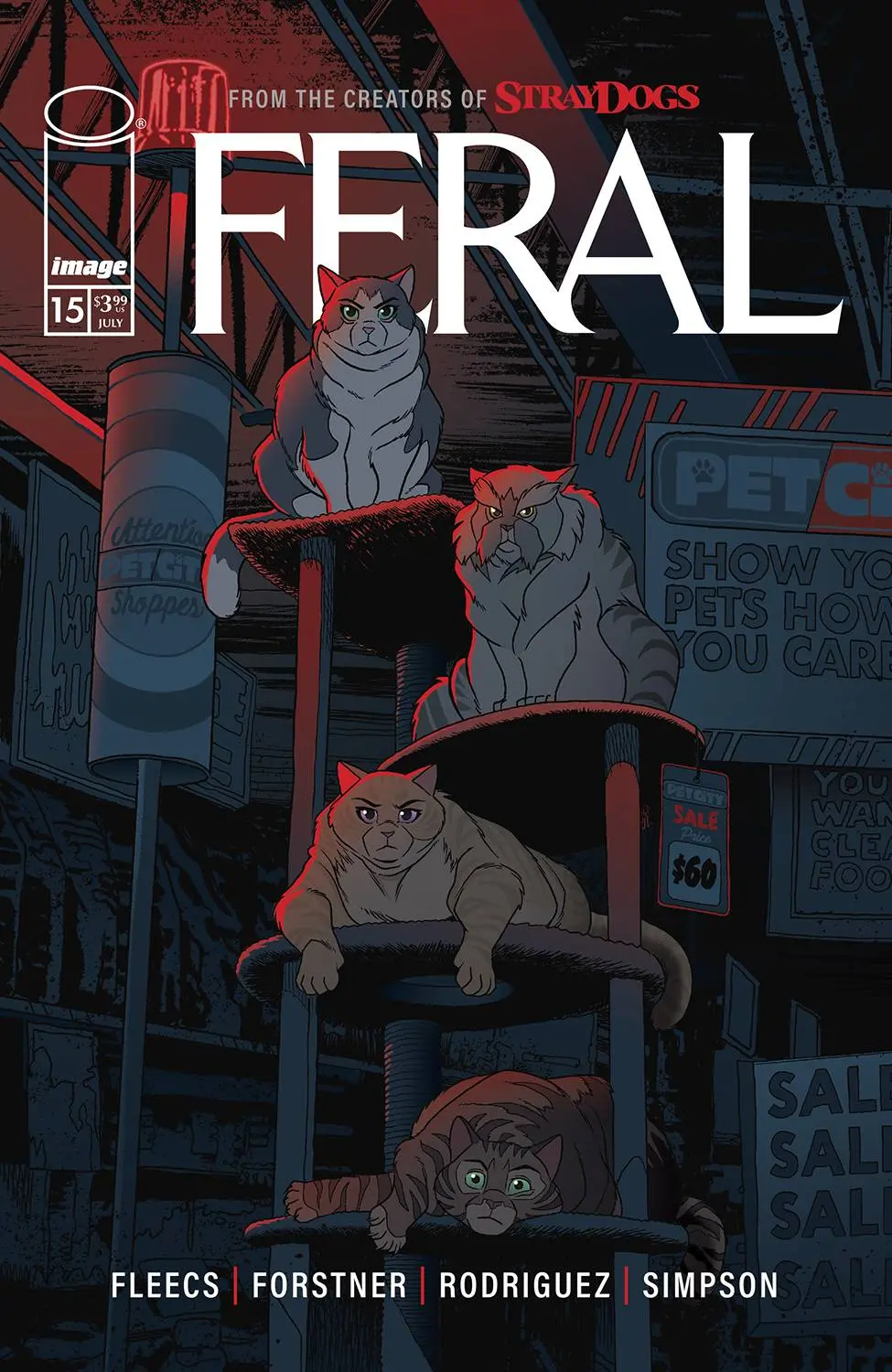 Feral #15 Cvr A Tony Fleecs & Trish Forstner 1