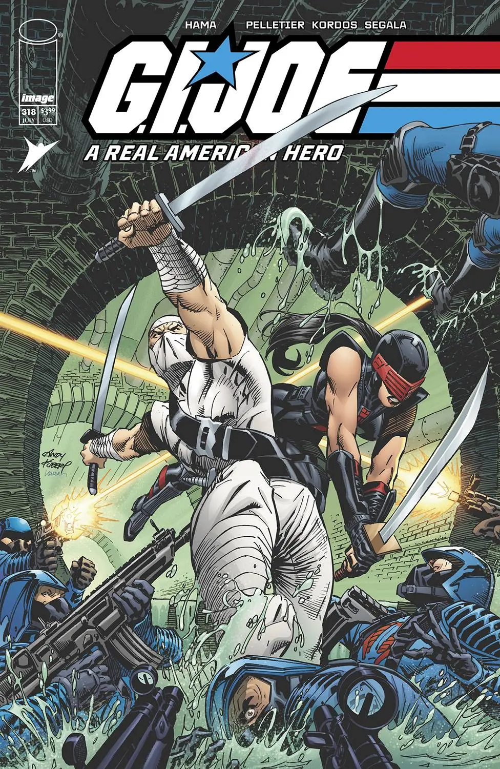 Gi Joe A Real American Hero #318 Cvr A Kubert Martin 1