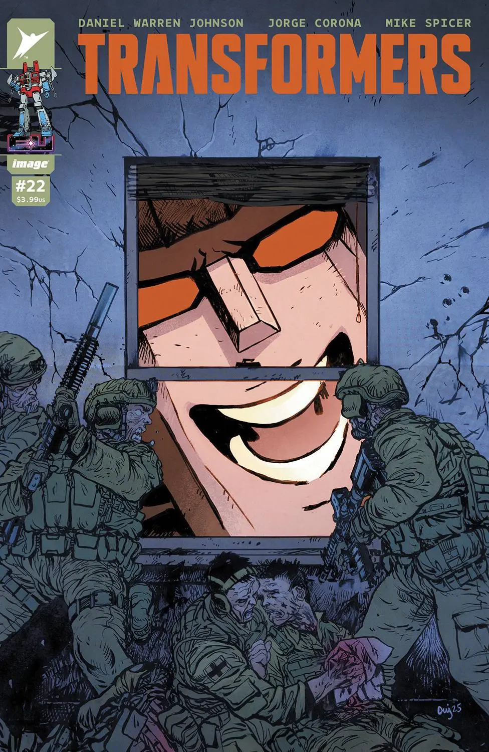 Transformers #22 Cvr A Daniel Warren Johnson & Mike Spicer 1