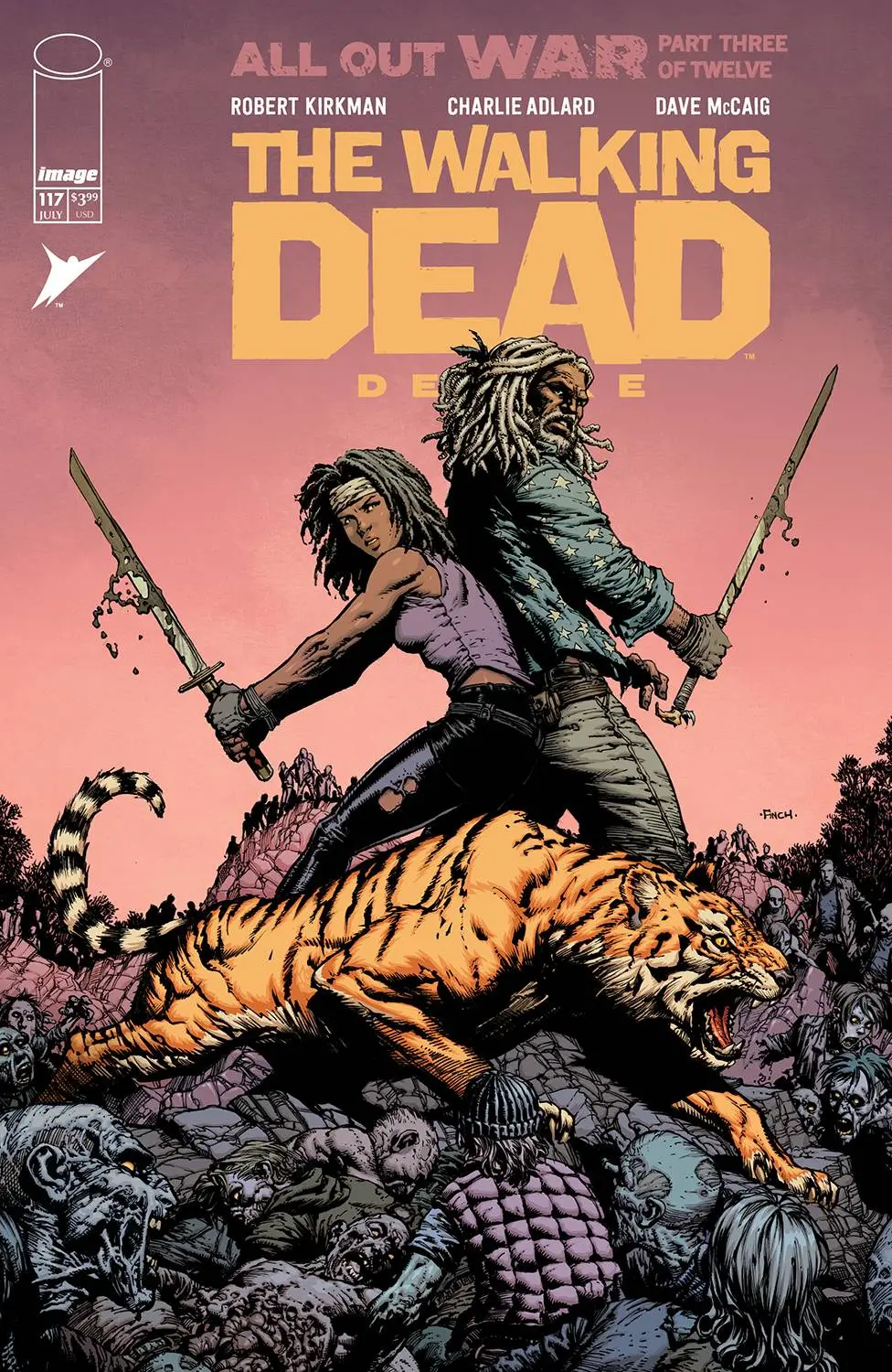 Walking Dead Deluxe #117 Cvr A David Finch & Dave Mccaig (7/16/2025) 1