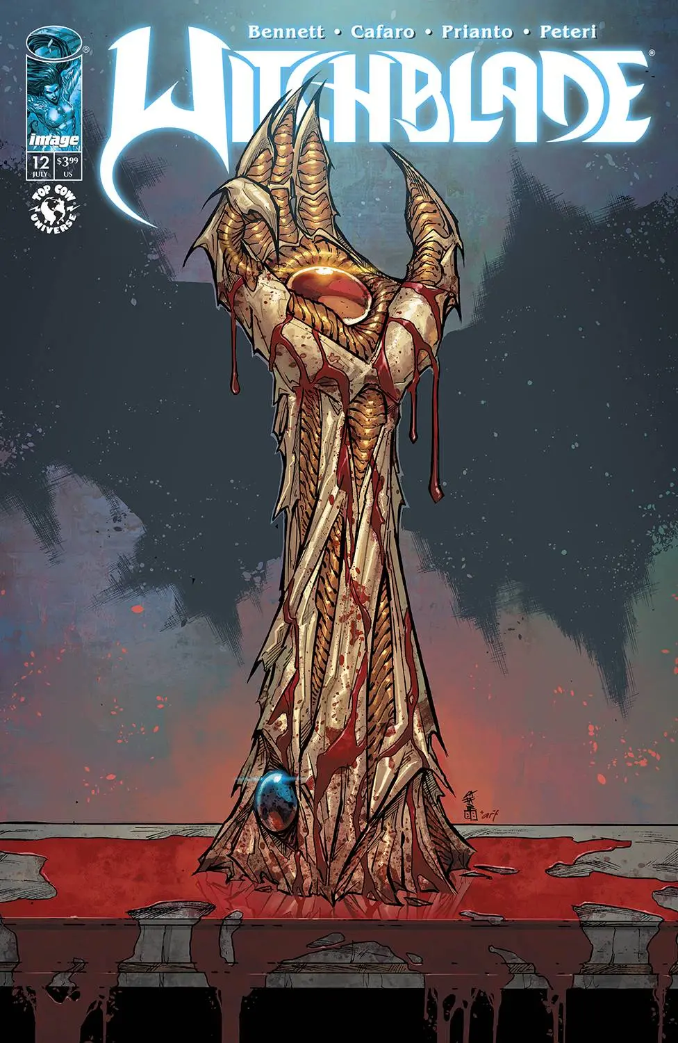 Witchblade #12 (2024) Cvr A Giuseppe Cafaro & Arif Prianto (7/16/2025) 1
