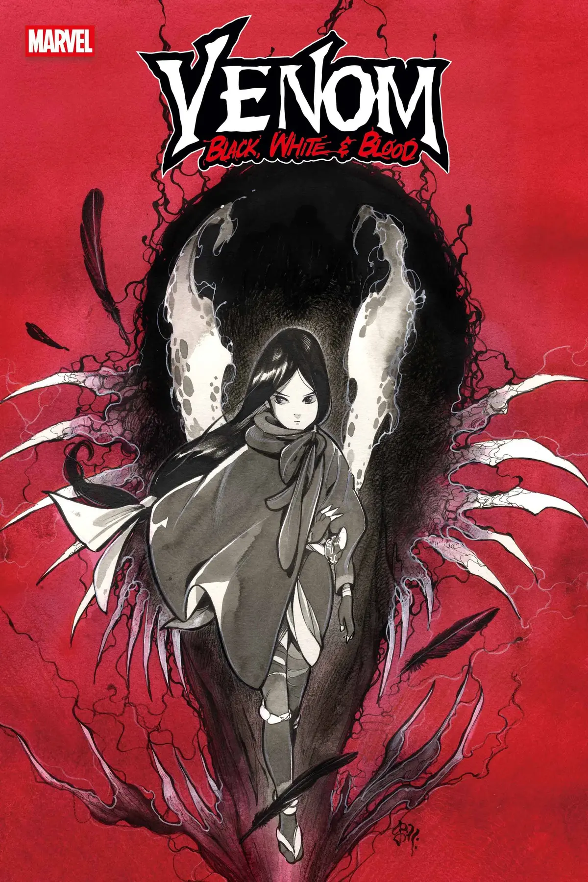 Venom Black White & Blood #1 Peach Momoko Var 1
