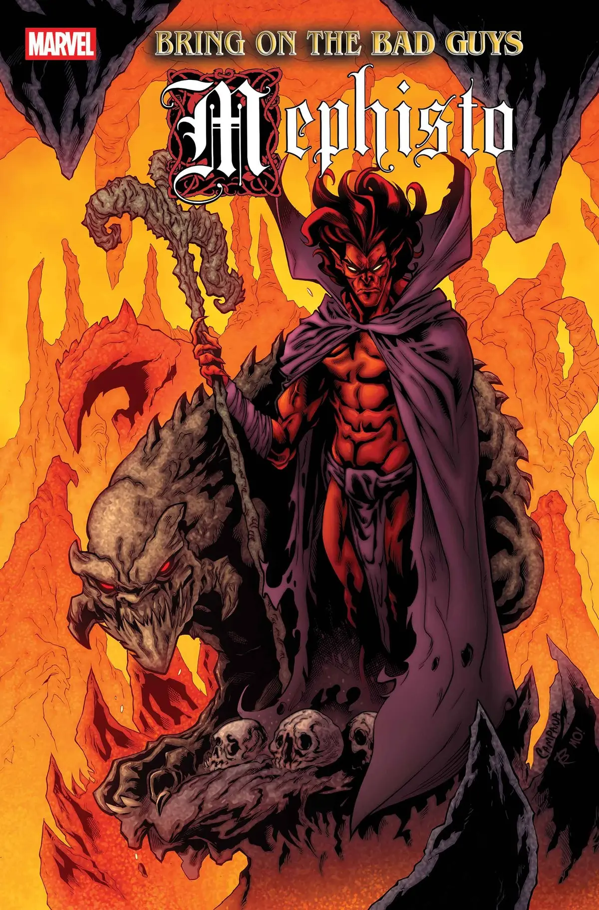 Bring On The Bad Guys Mephisto #1 Chris Campana Var 1