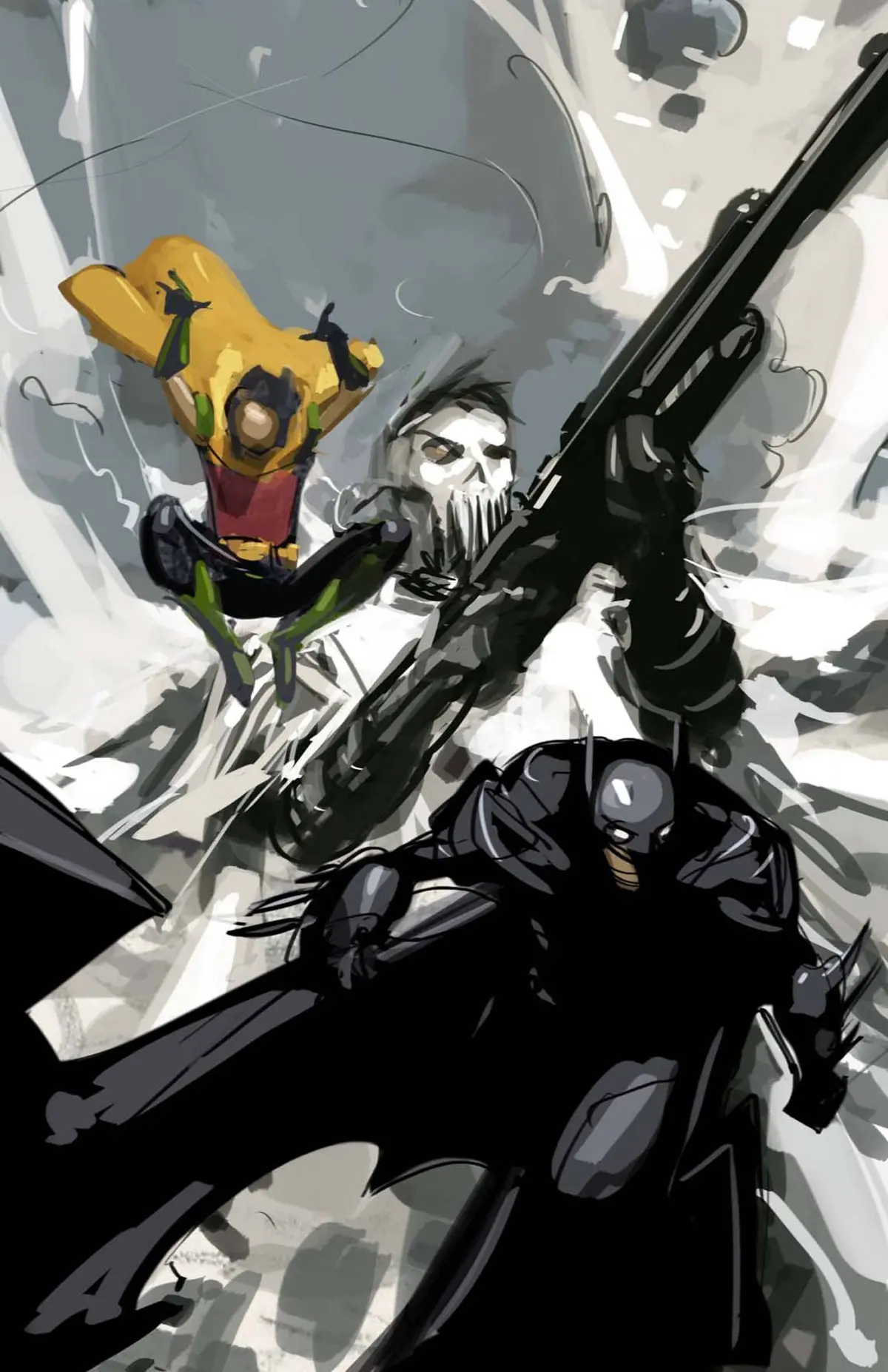 Robin & Batman Jason Todd #3 (Of 3) Cvr C Clayton Crain Var 1